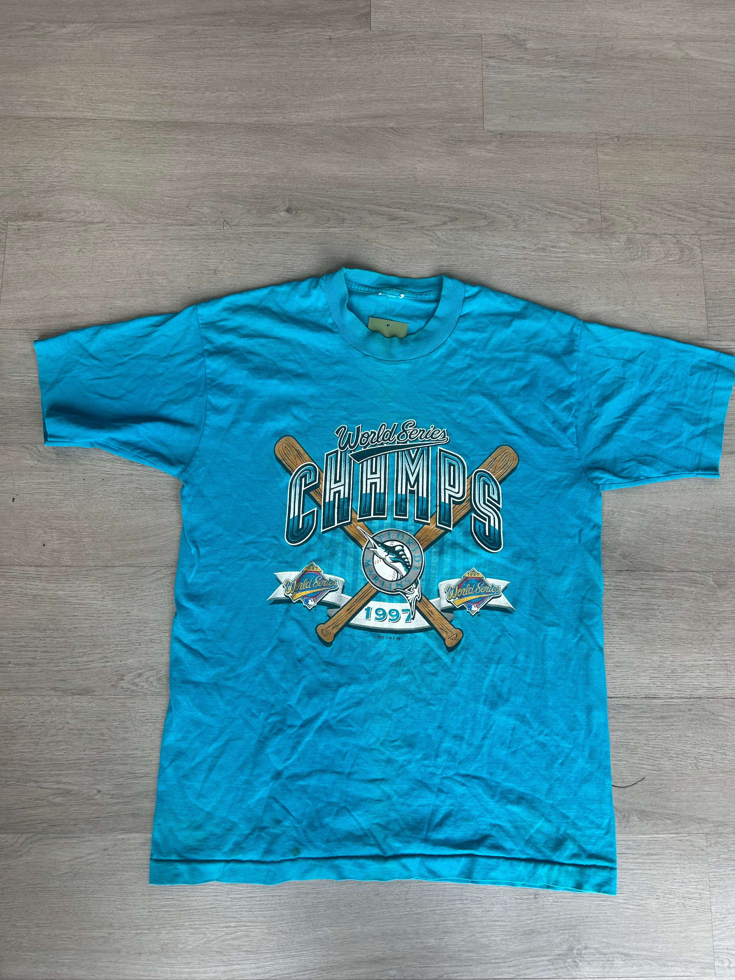 Vintage Florida Marlins World Series Champions Tee