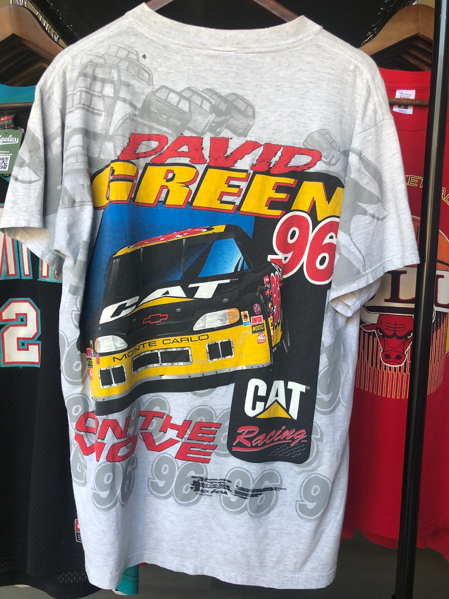 David Green Cat Racing NASCAR Tee