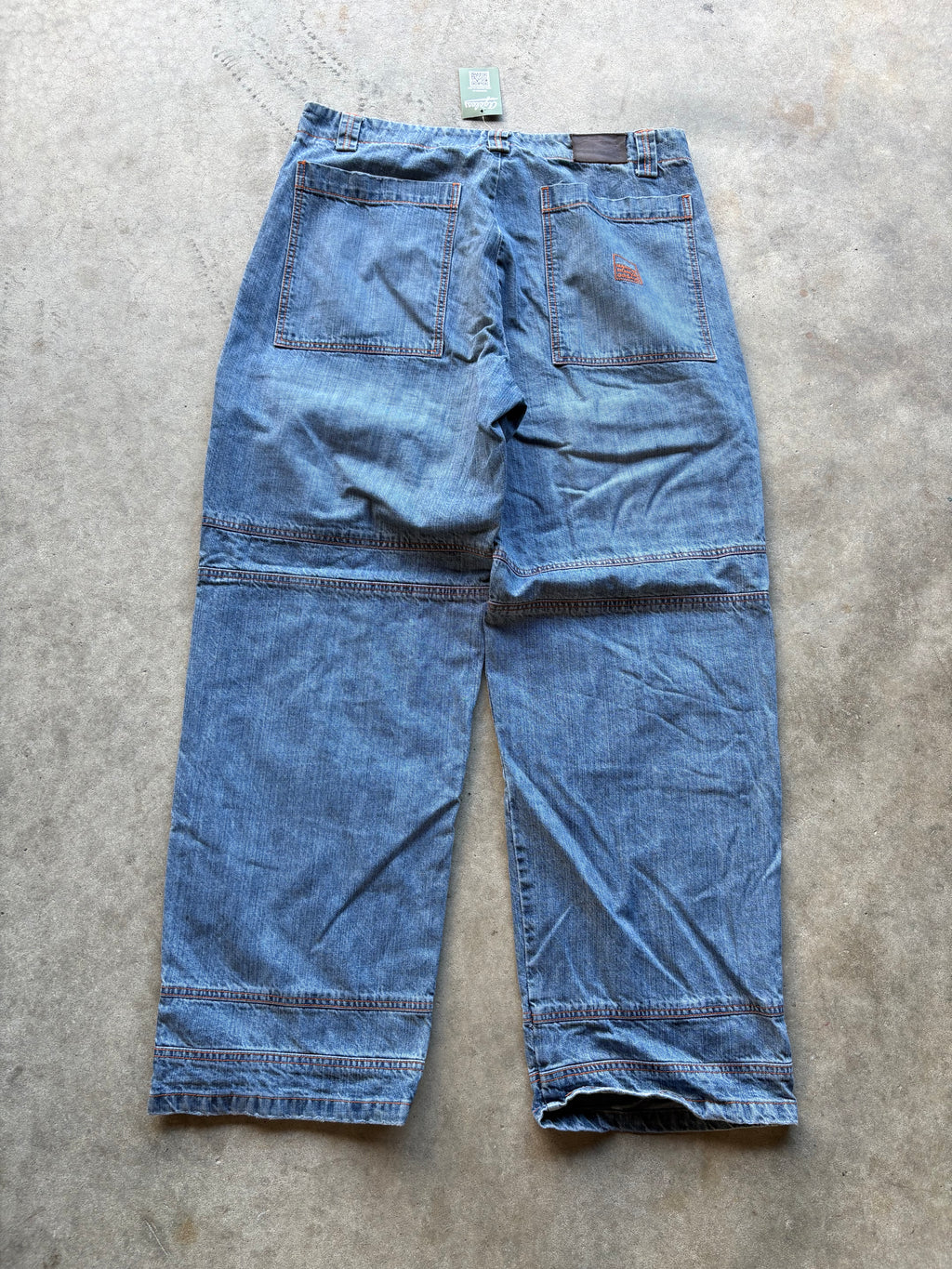 Y2K MFG Wide Leg Denim Jeans