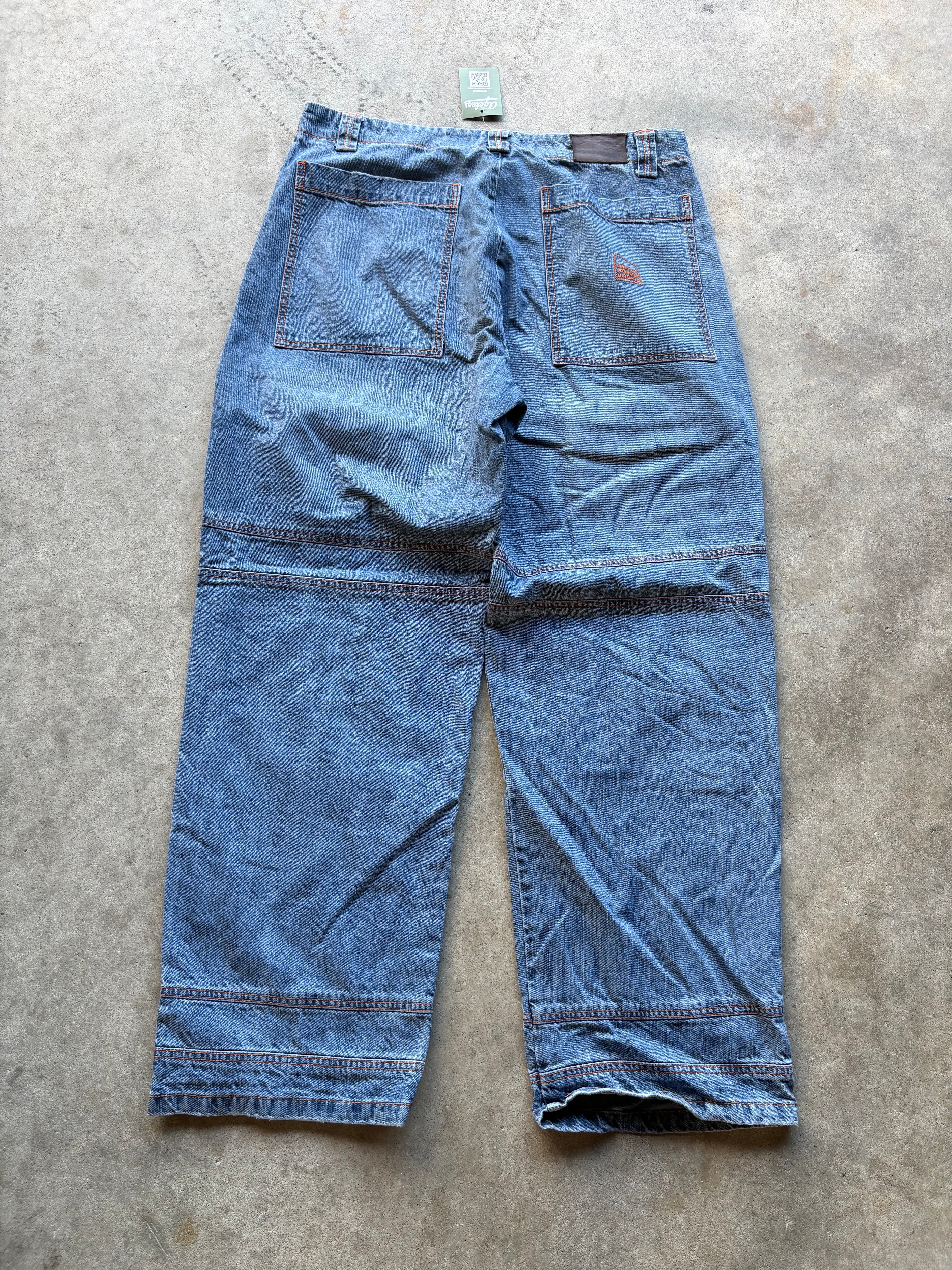 Y2K MFG Wide Leg Denim Jeans