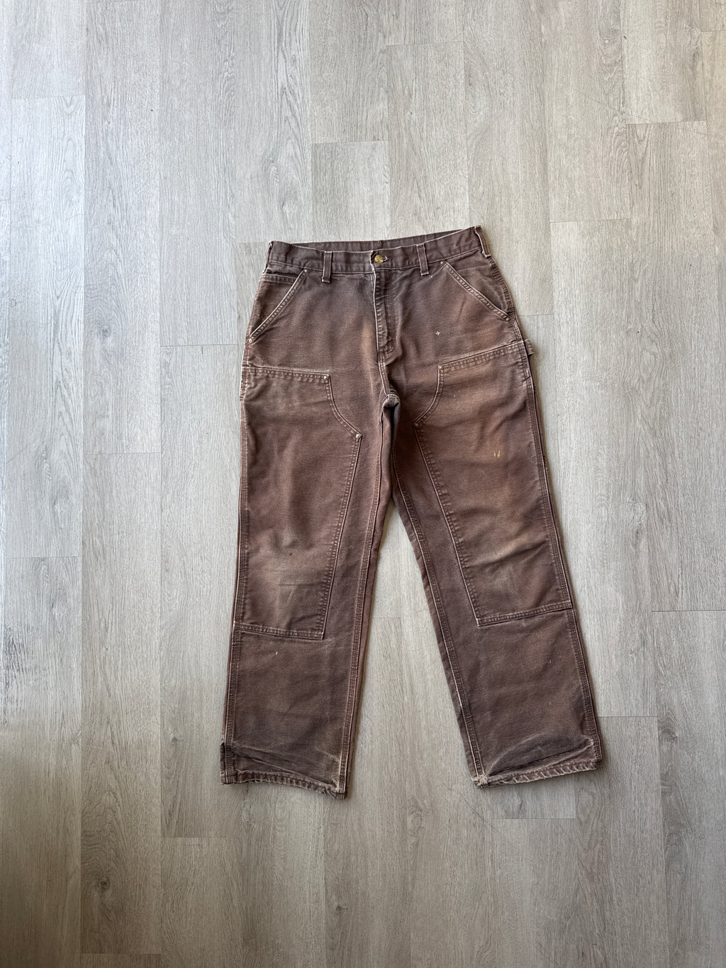 Vintage Carhartt Faded Brown Double Knee Pants