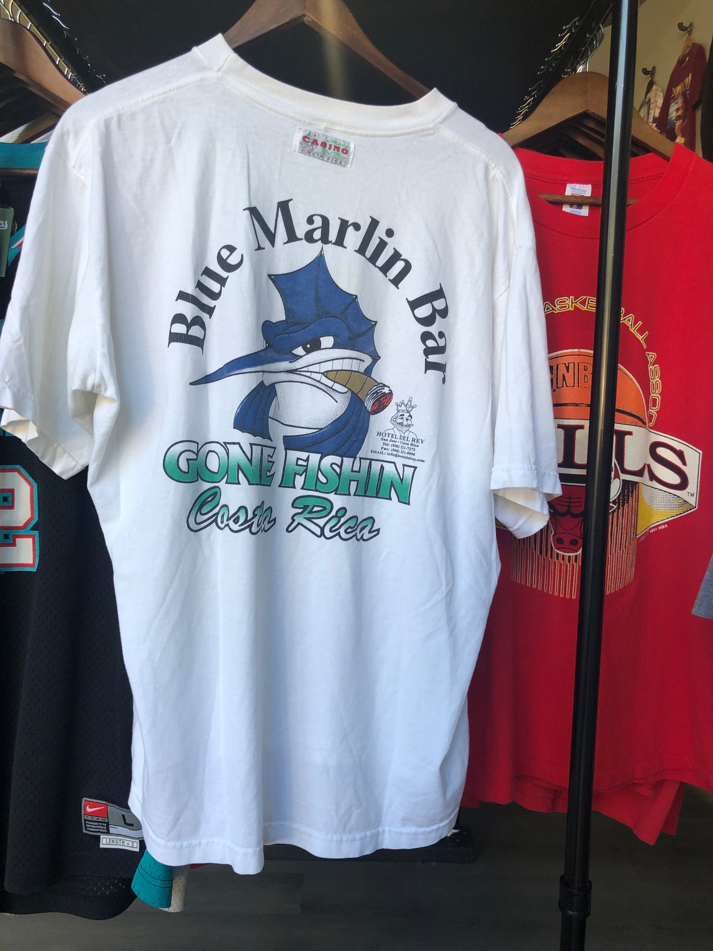 Blue Marlin Bar Gone Fishin’ Tee