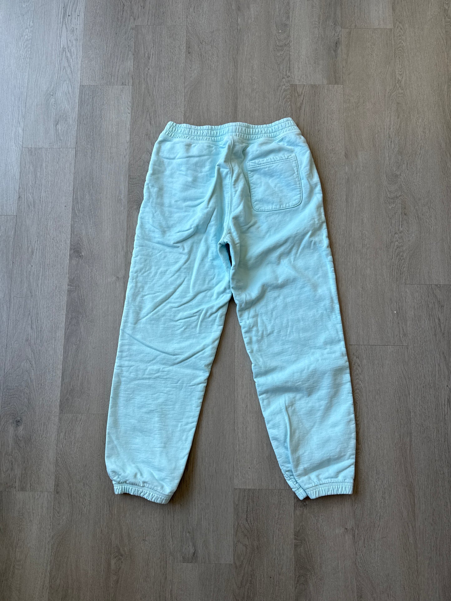 Stussy Overdyed Sky Blue Logo Sweatpants