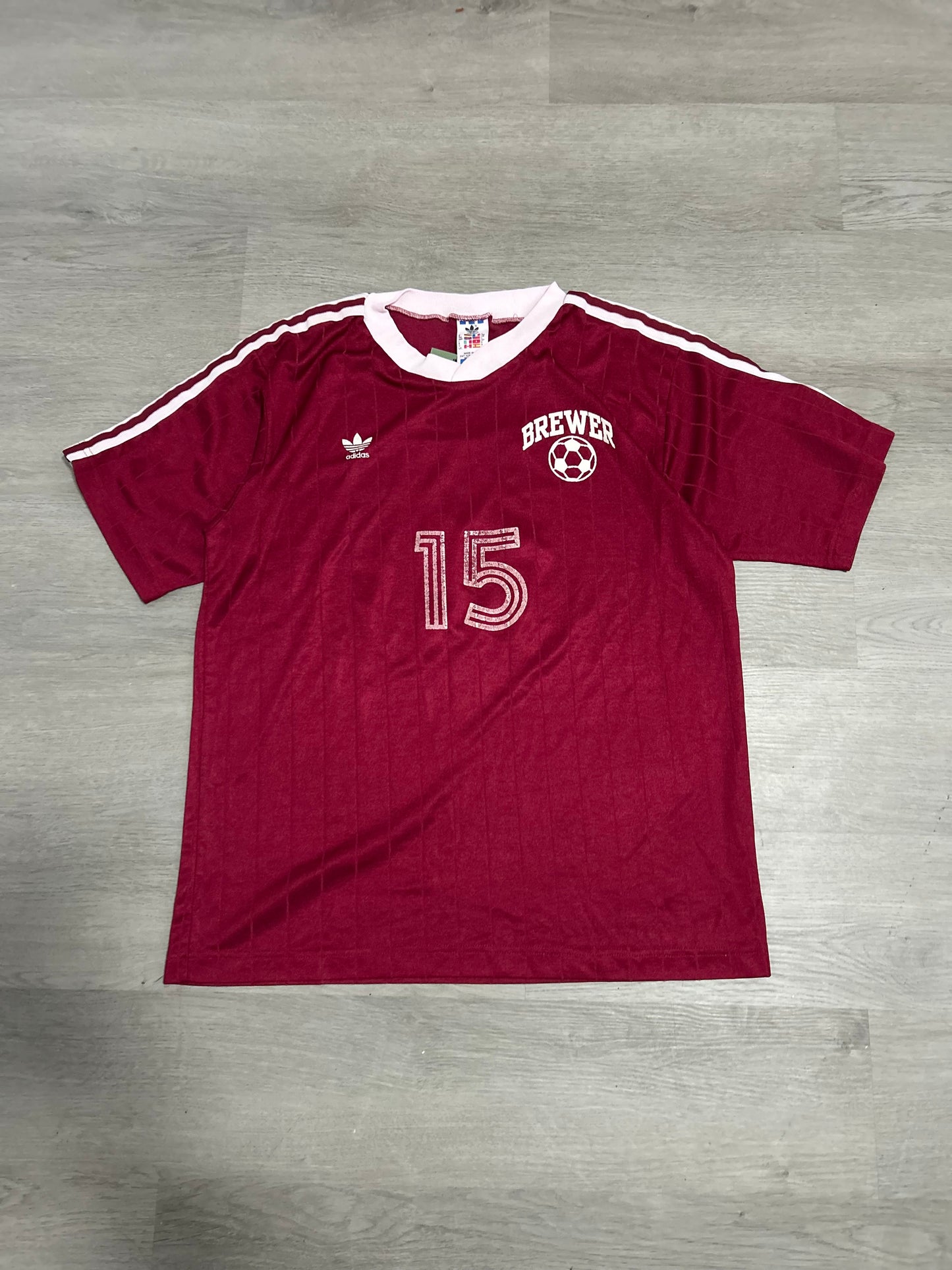Vintage Adidas Brewer Soccer Jersey