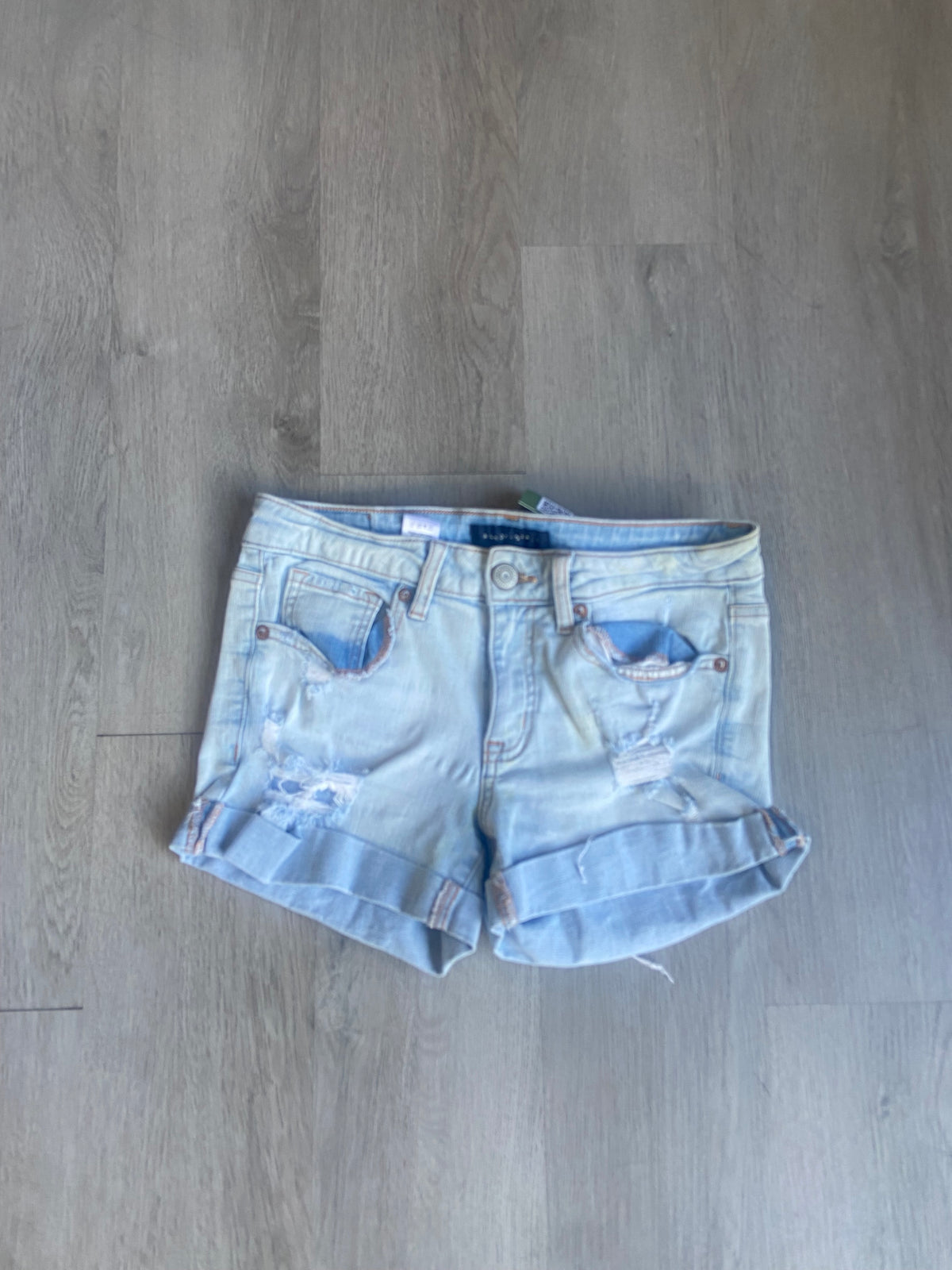 Aeropostale Women’s Low Rise Midi Jean Shorts