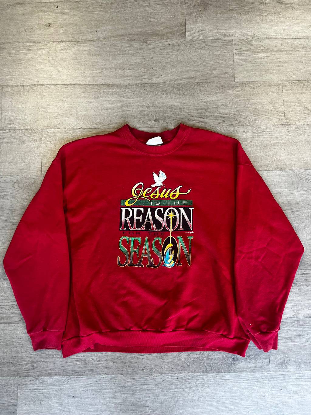Vintage Jesus Is The Reason For The Season Sweatshirt
