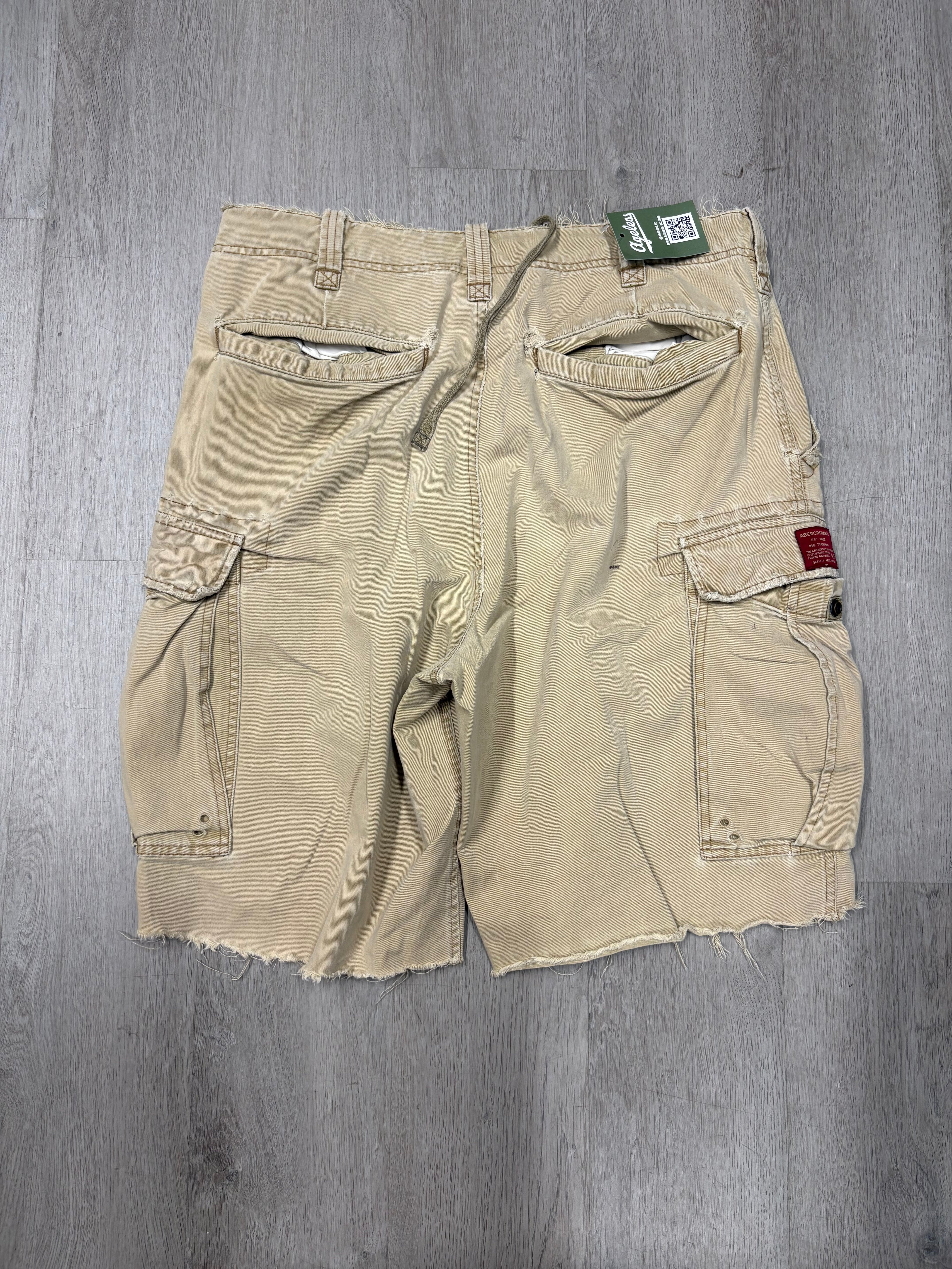 Y2K Abercrombie And Fitch Cutoff Cargo Shorts