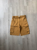 Y2K GS-115 Dark Tan Baggy Cargo Shorts