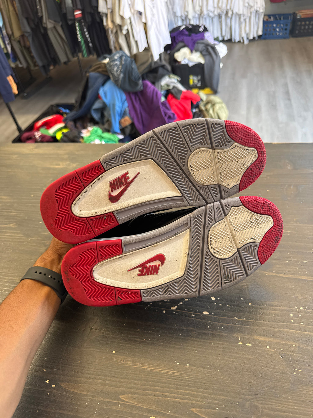 Pre-owned Jordan Retro 4 Reimagined Bred