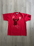 Vintage Diss Shadow Boy Embroidered Graphic Tee