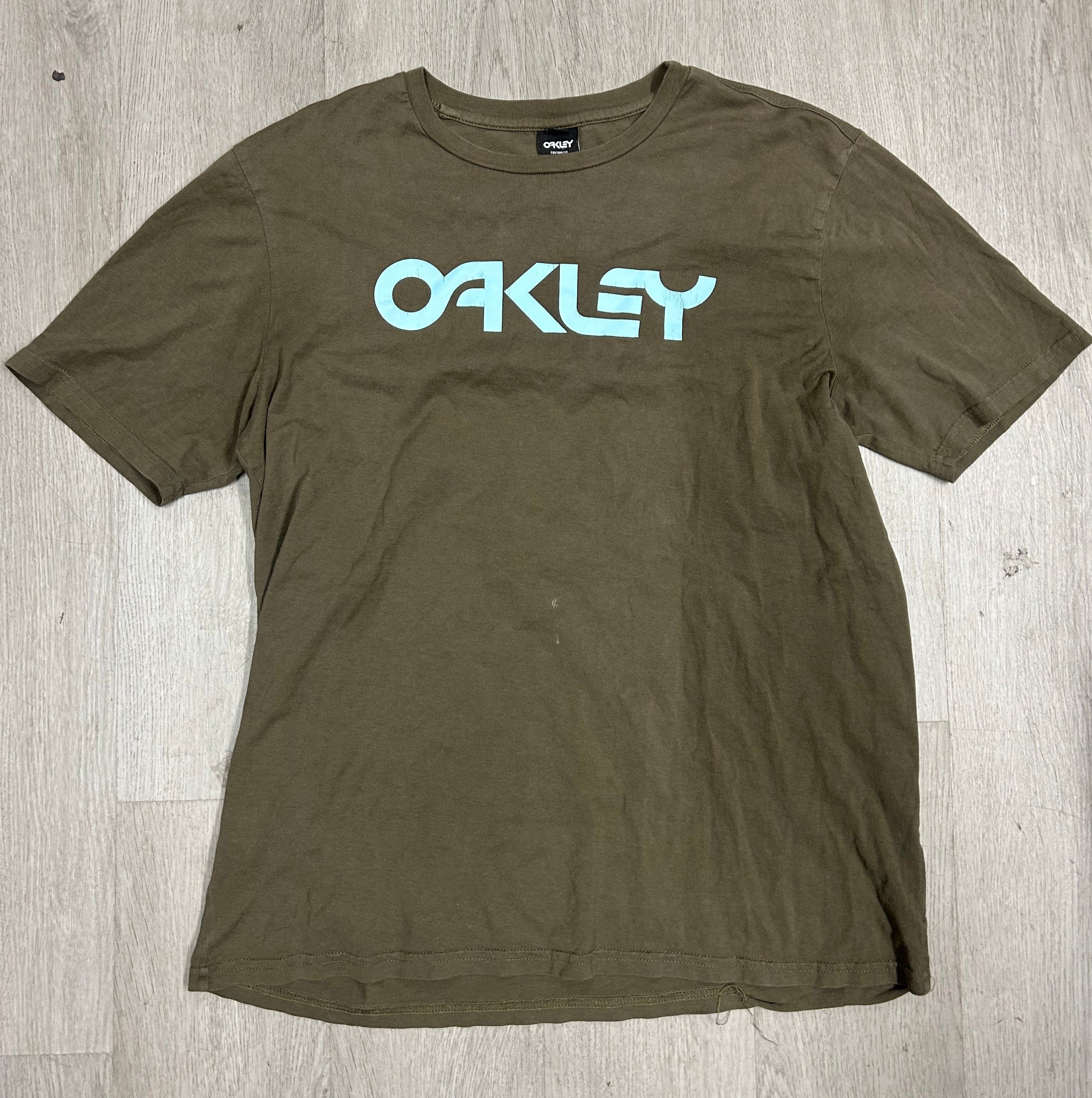 Green Oakley Center Tee