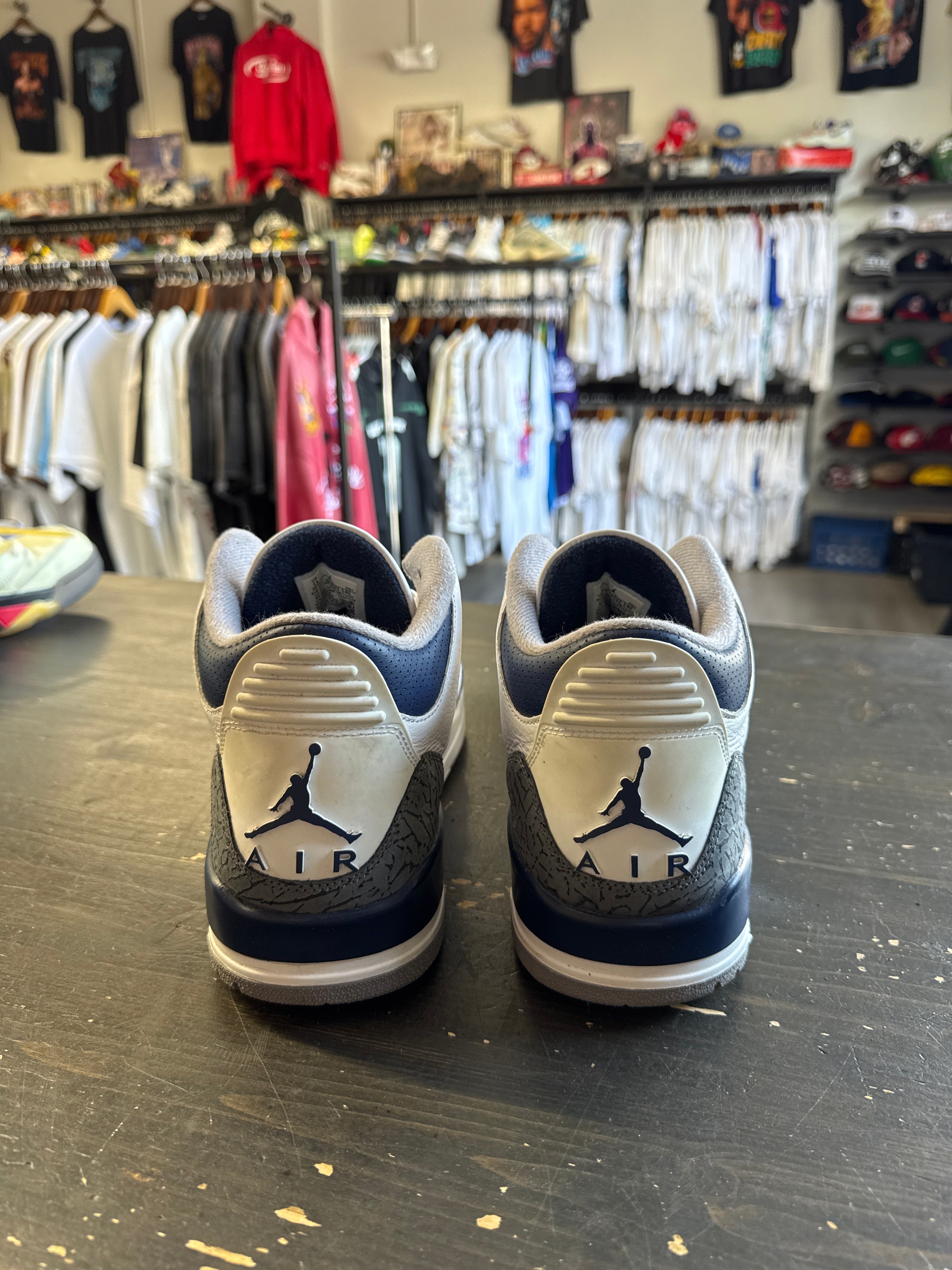 Pre-owned Jordan Retro 3 Midnight Navy