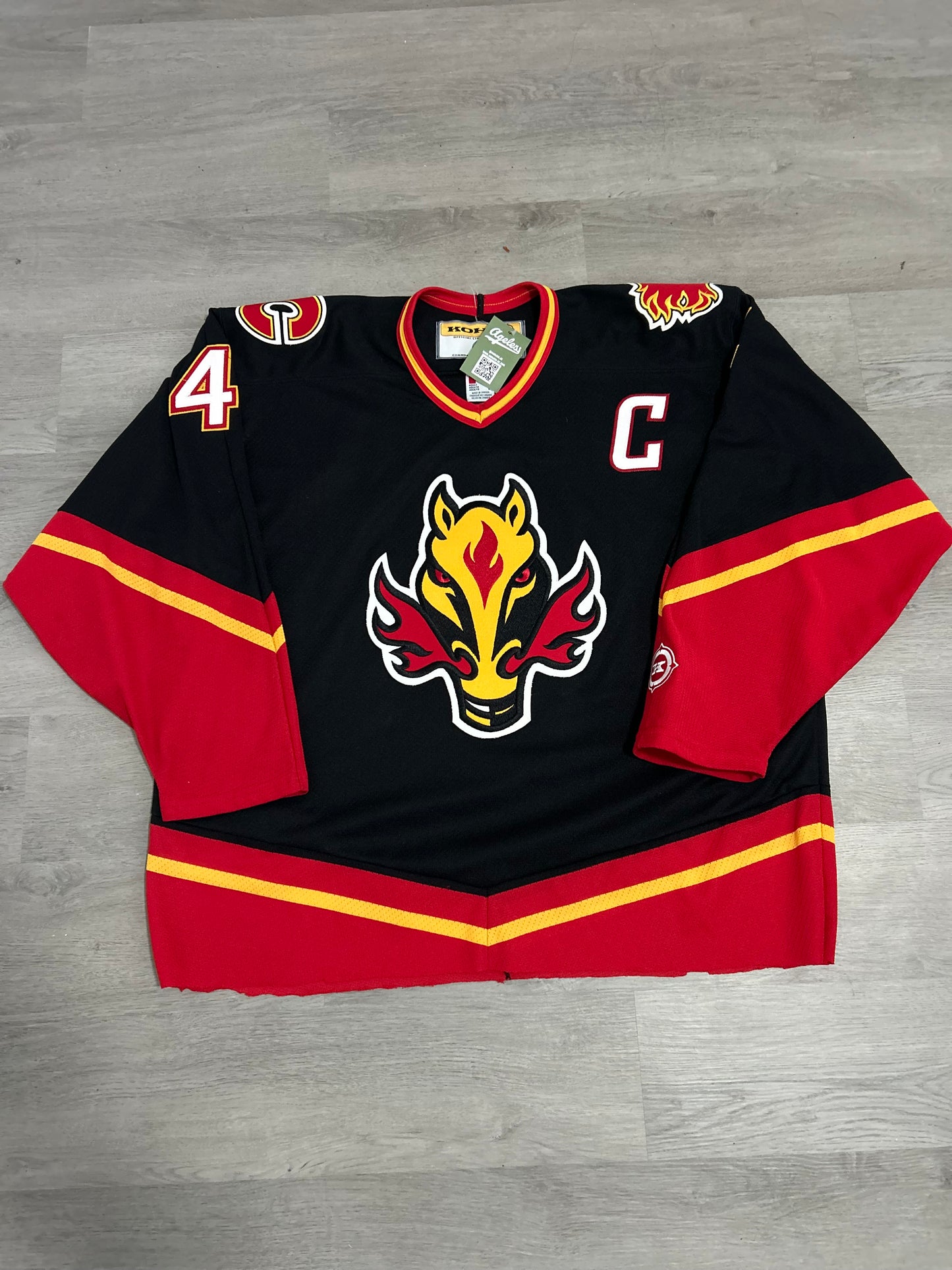 Vintage Calgary Flames Horsemen Hockey Jersey
