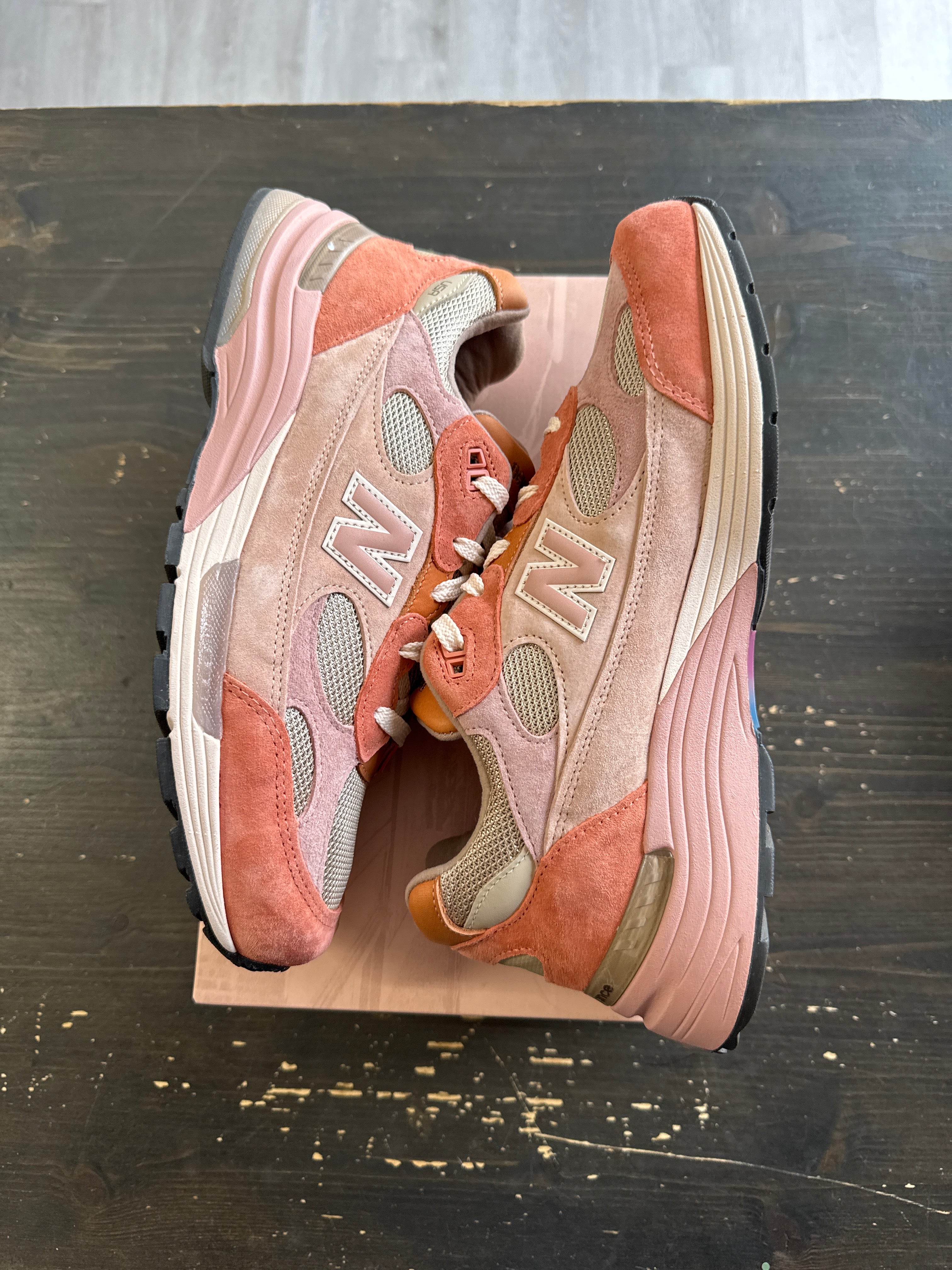 Pre-owned New Balance 992 MiUSA Joe Freshgoods Aged Well