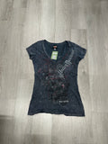 Women’s Harley Davidson Live Free Ride Hard V Neck Tee