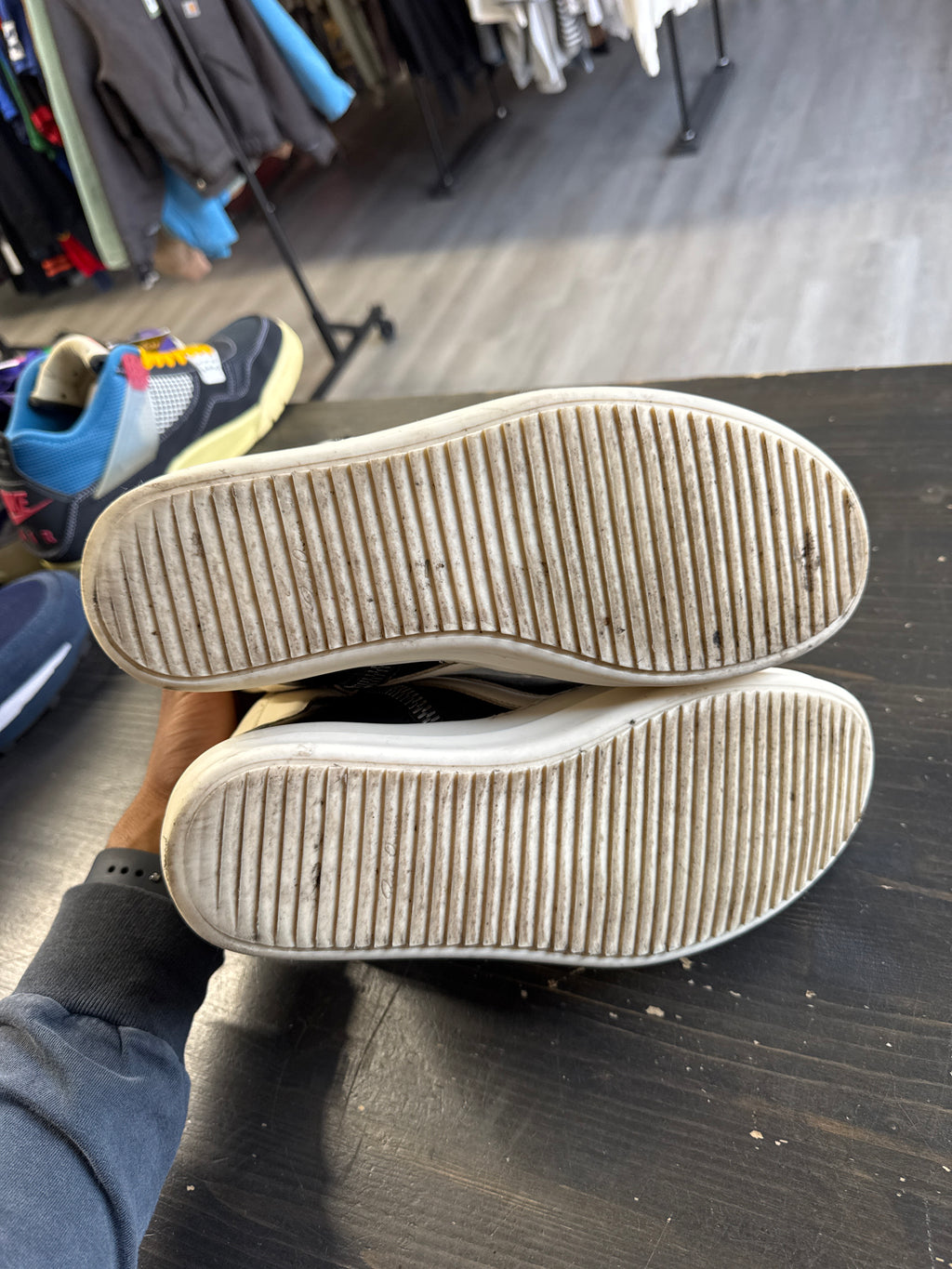 Pre-owned Rick Owen’s Geobasket Black Milk