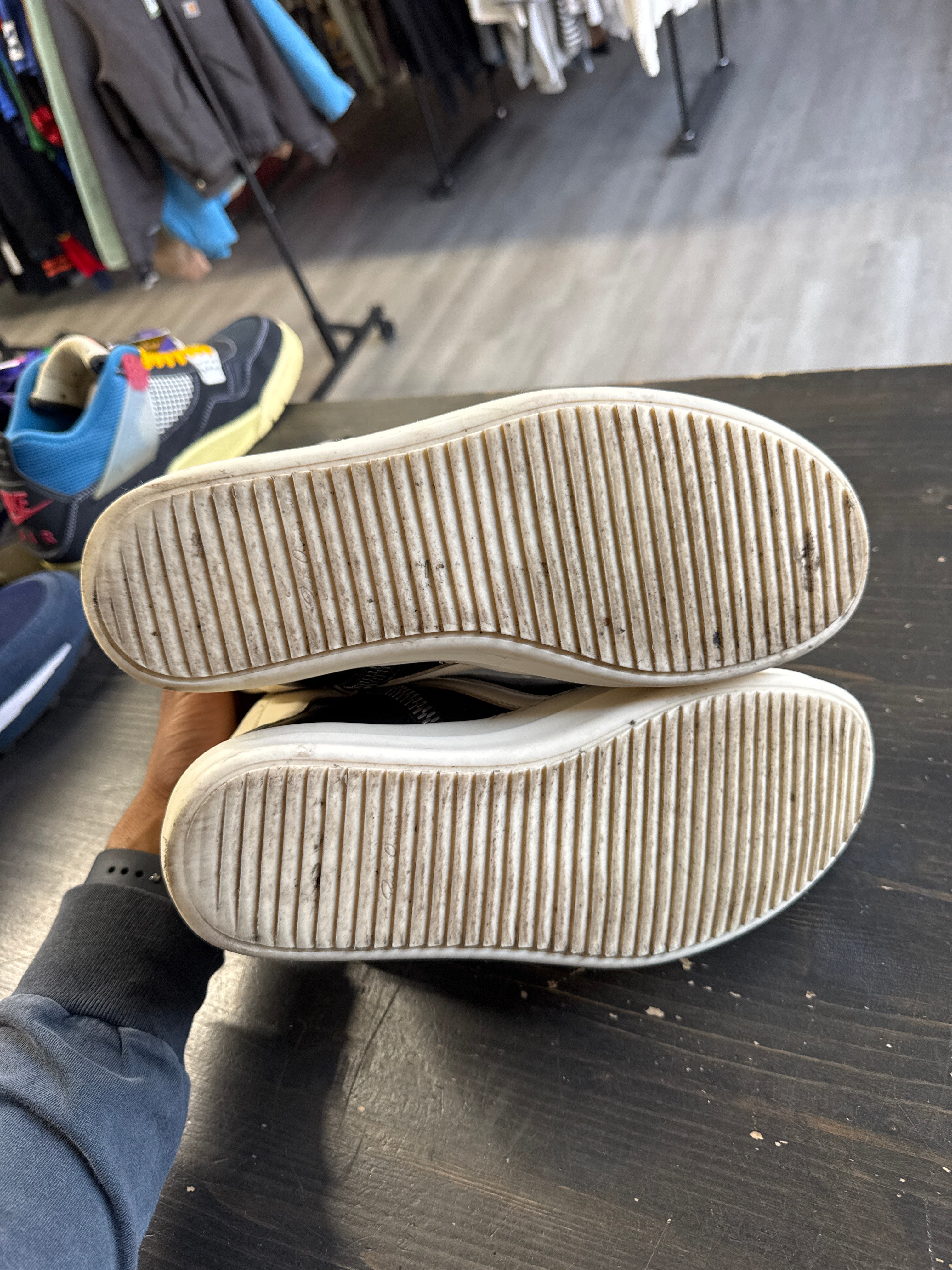 Pre-owned Rick Owen’s Geobasket Black Milk