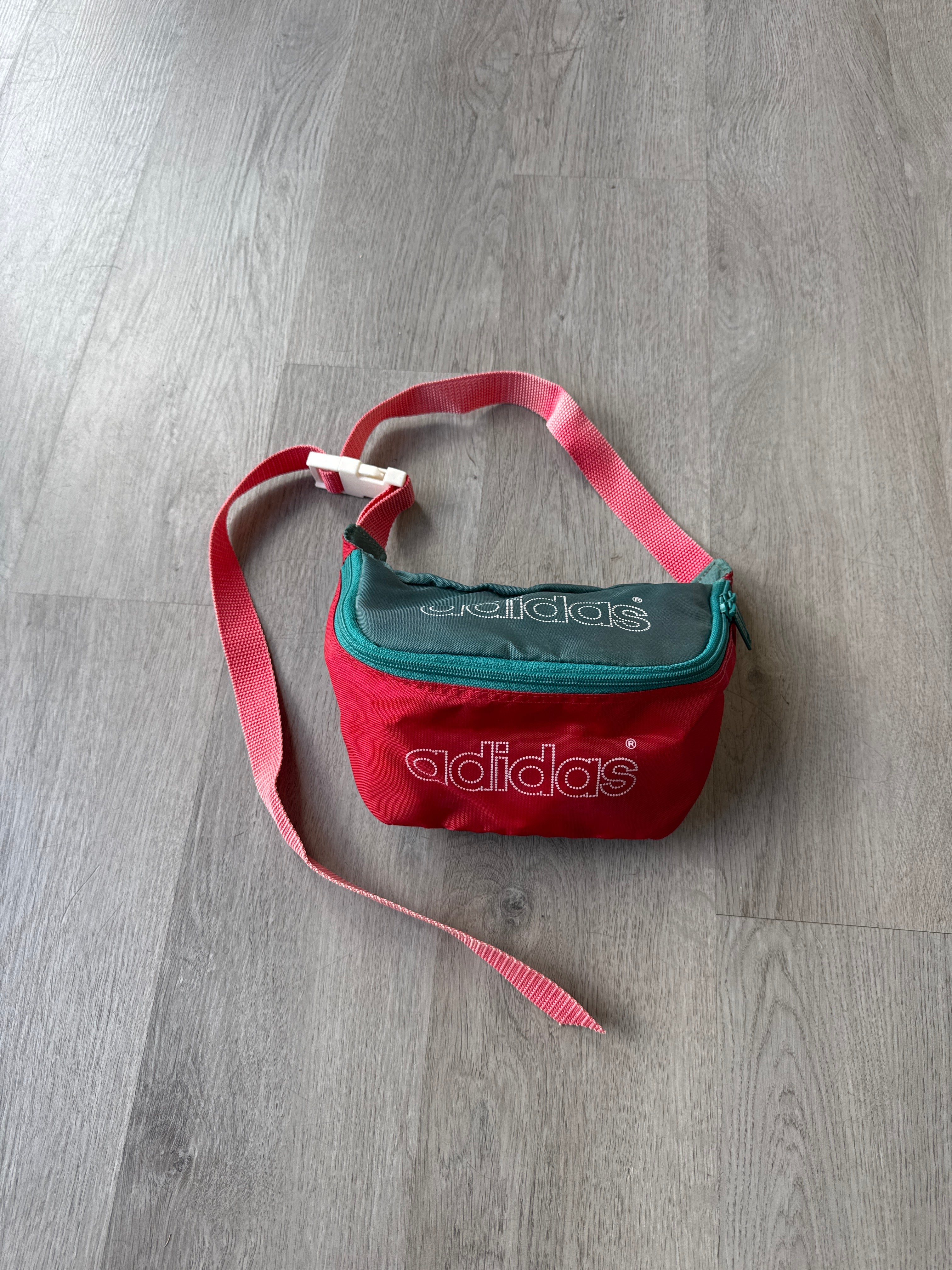 Vintage 80s Adidas Fanny Pack Waist Shoulder Bag