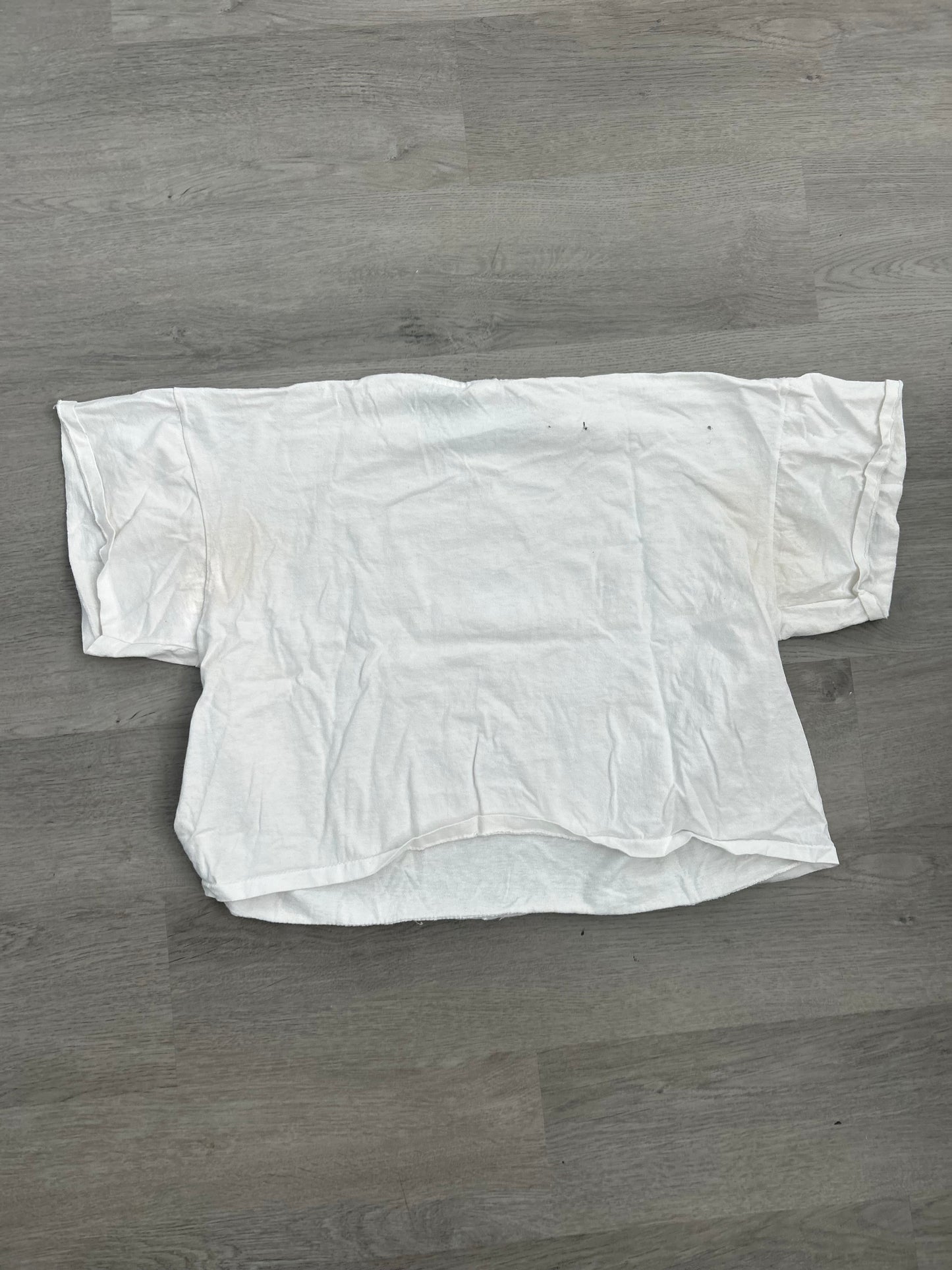 Women’s White South Carolina Gamecocks Cropped Tee