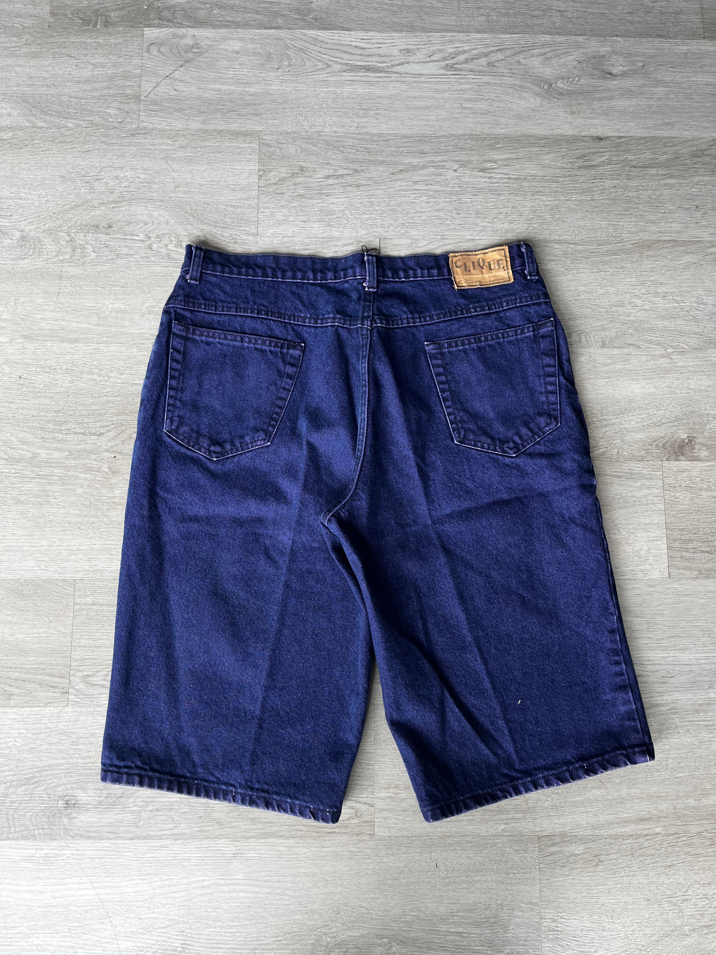 Vintage Purple Clique Jean shorts Jorts