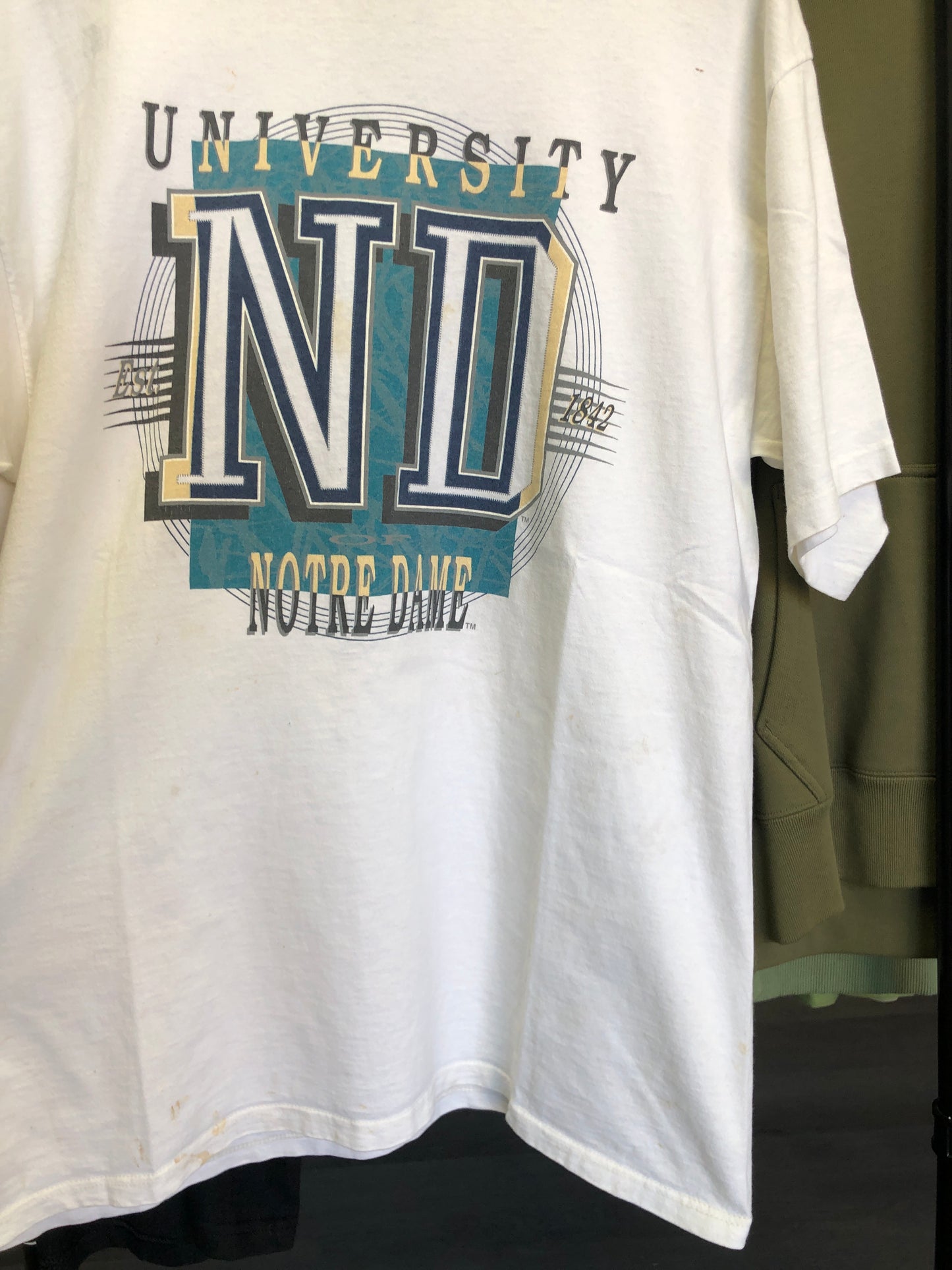 Vintage Notre Dame Tee