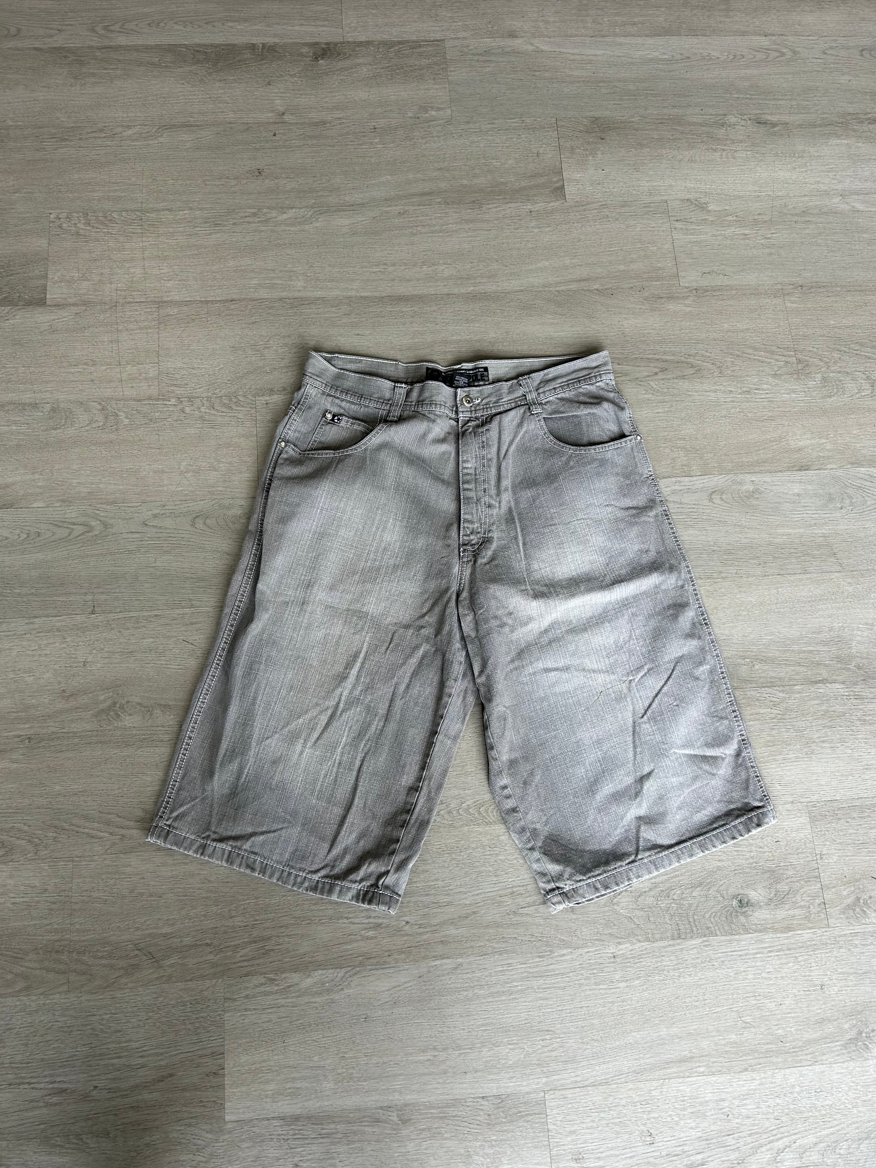Gray Y2K Southpole Jean shorts