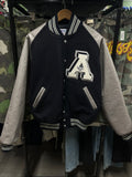 Vintage Leather A Varsity Jacket