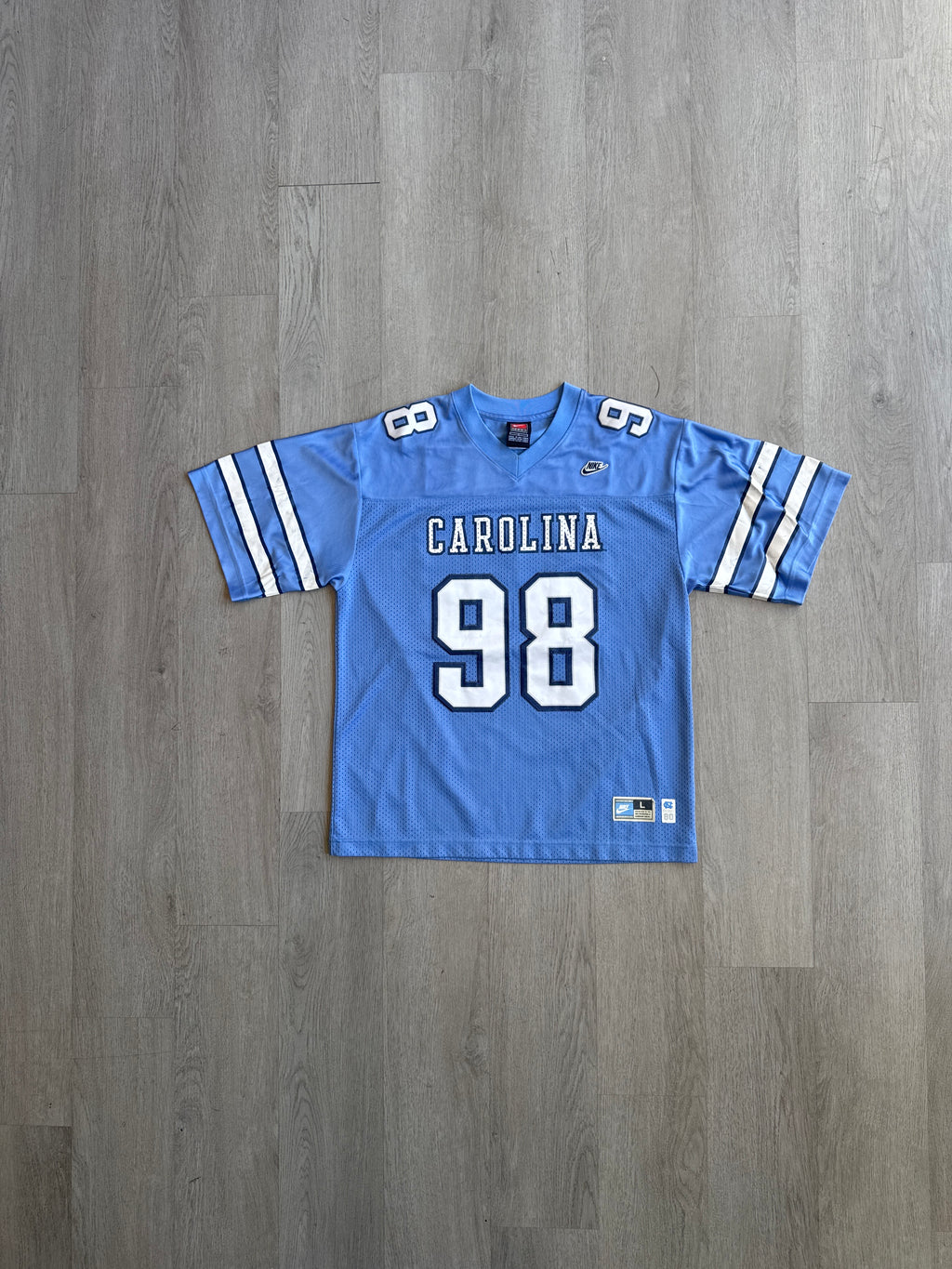 Vintage Youth 90s Nike University Of North Carolina Chapel Hill Tarheels Football Jersey