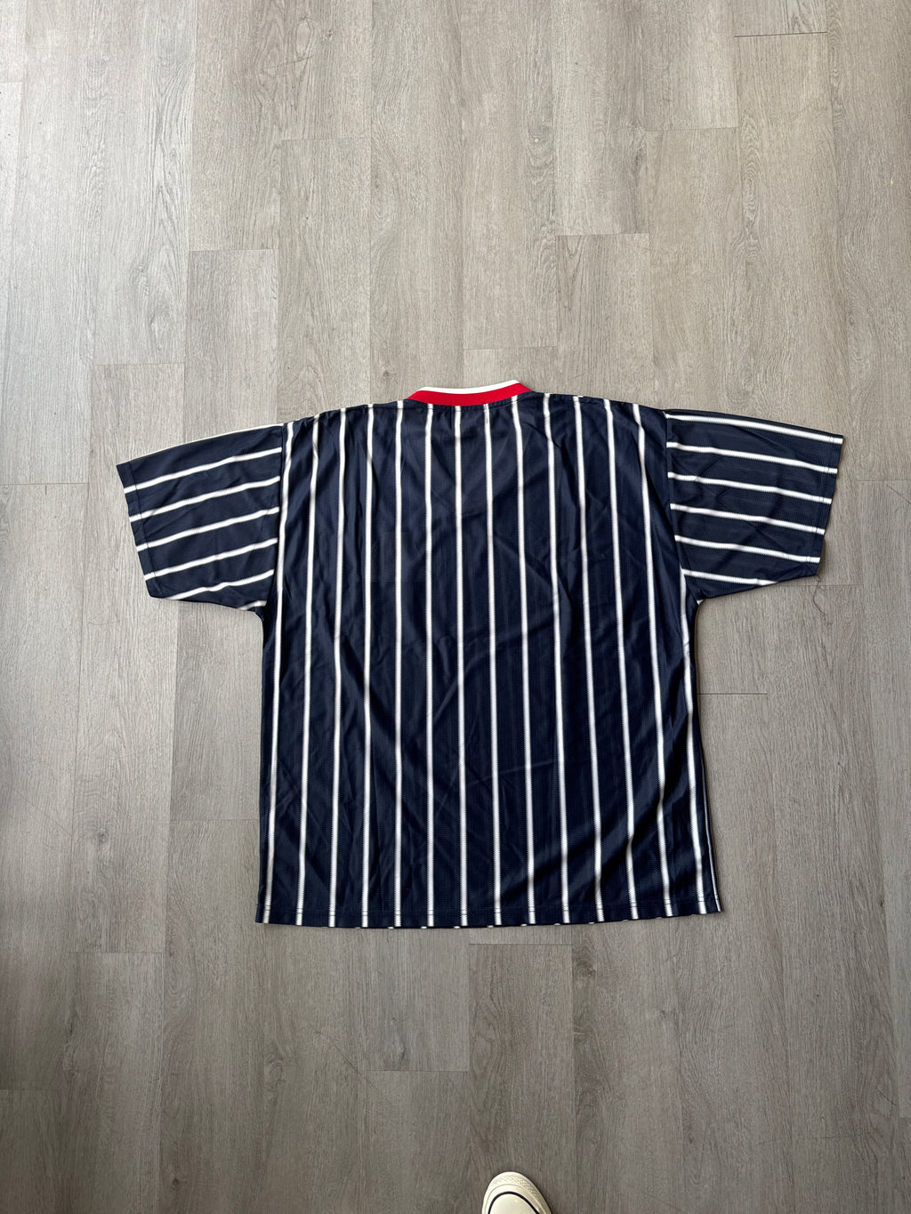 Vintage Match 1 Howard University Bison Striped Jersey
