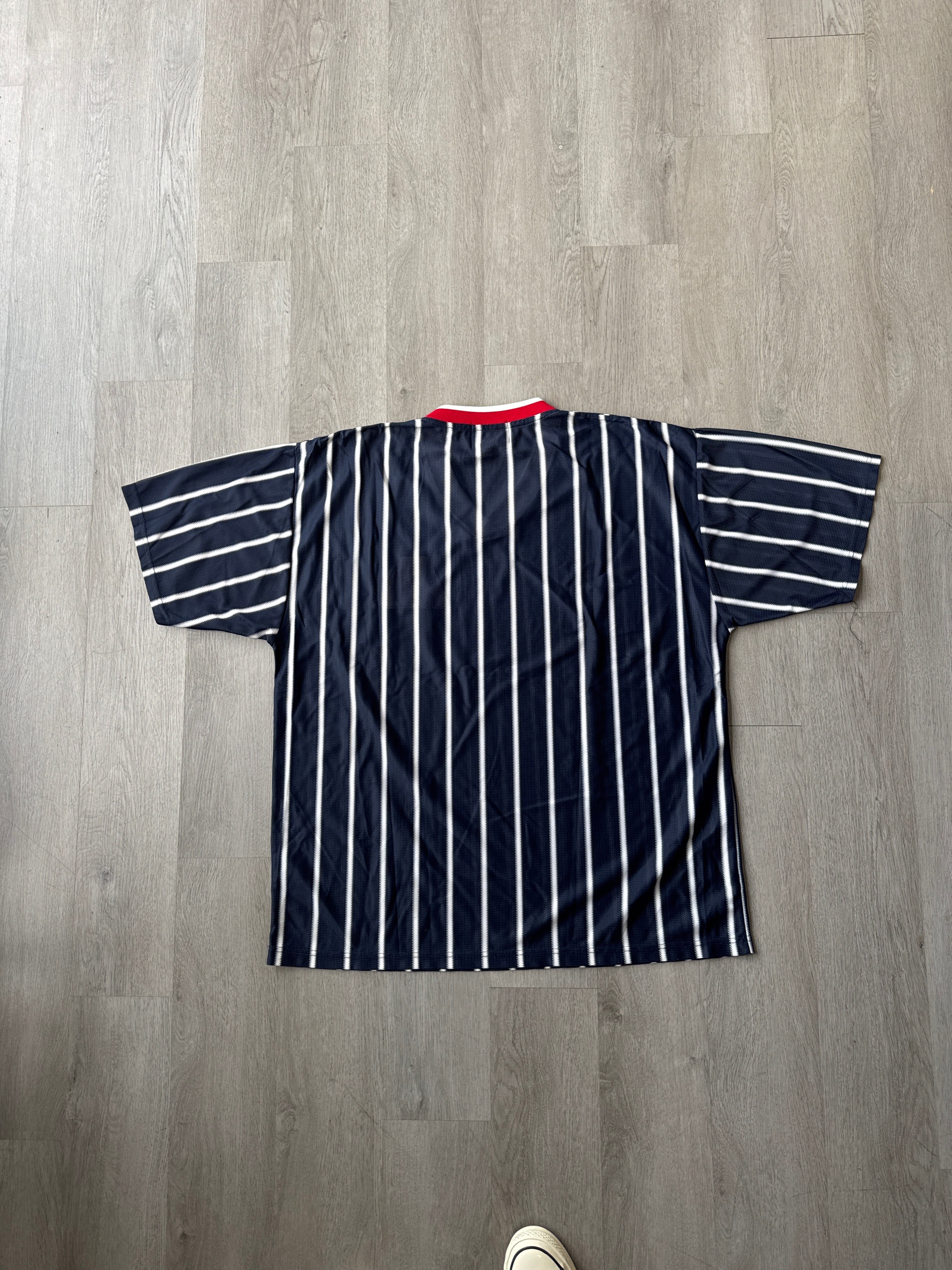 Vintage Match 1 Howard University Bison Striped Jersey