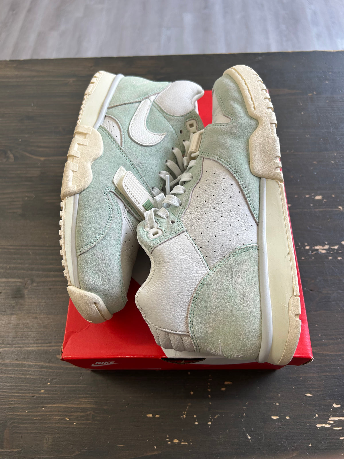 Pre-Owned Nike Air Trainer 1 Enamel Green