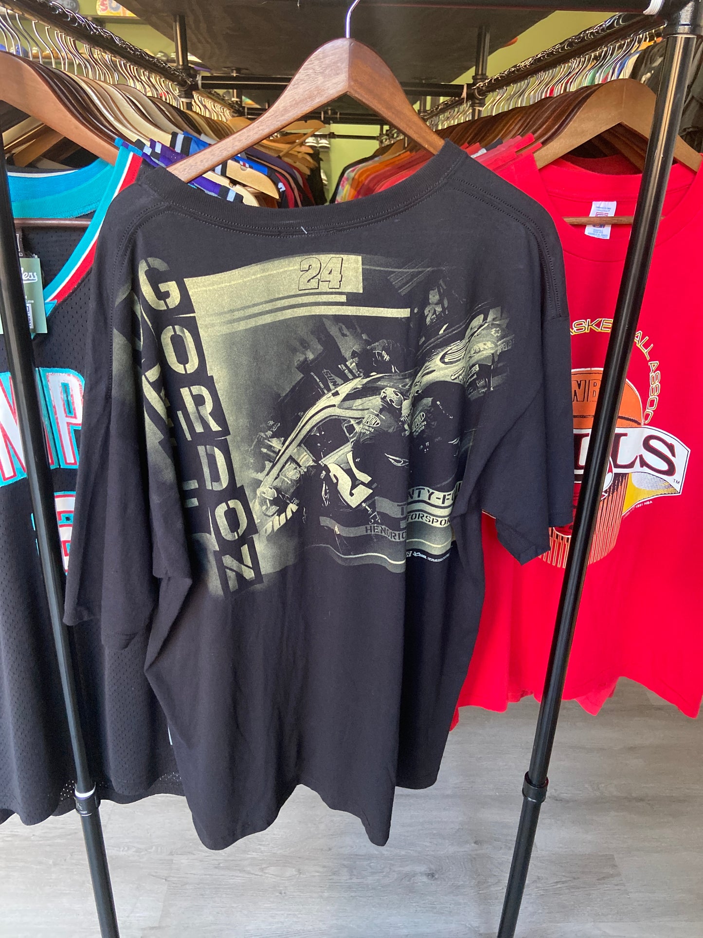 Jeff Gordon Black AOP NASCAR Tee