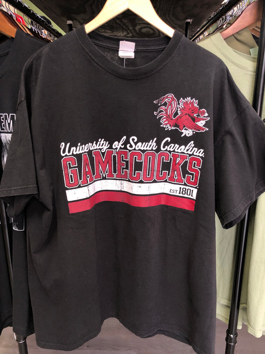 Vintage Gamecocks Black Tee