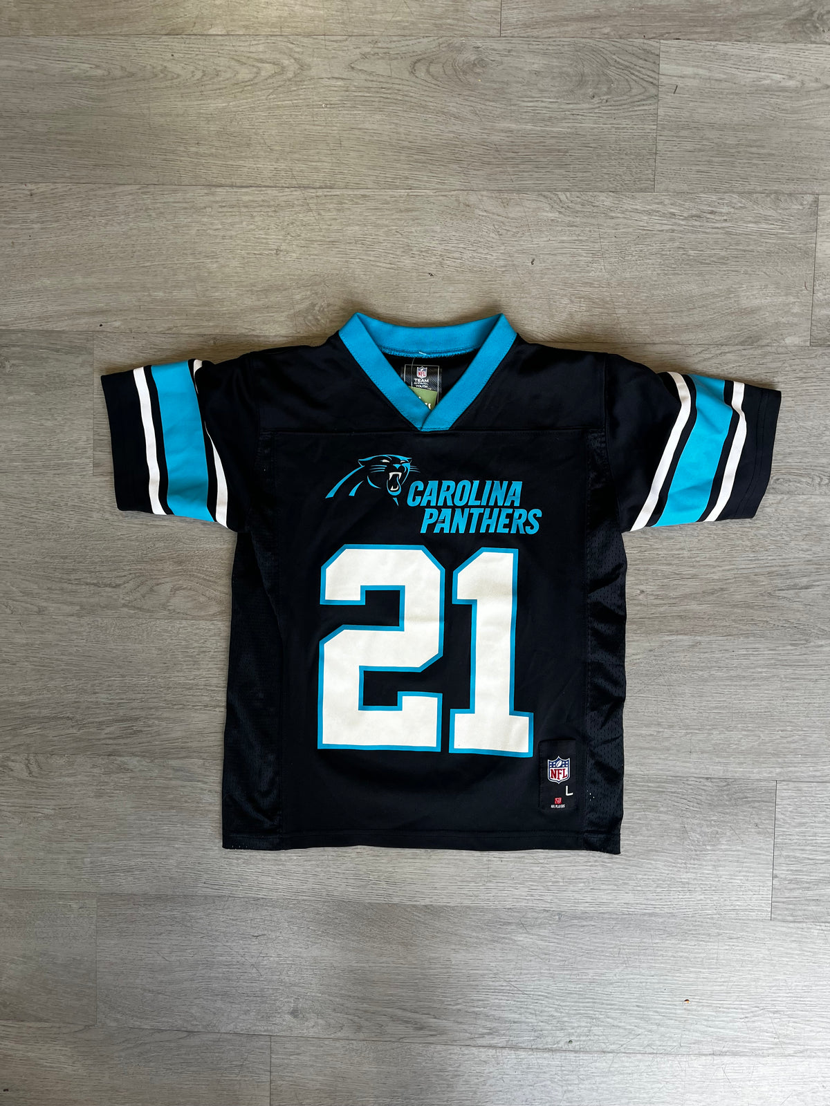 Youth Carolina Panthers Jeremy Chinn #21 Jersey