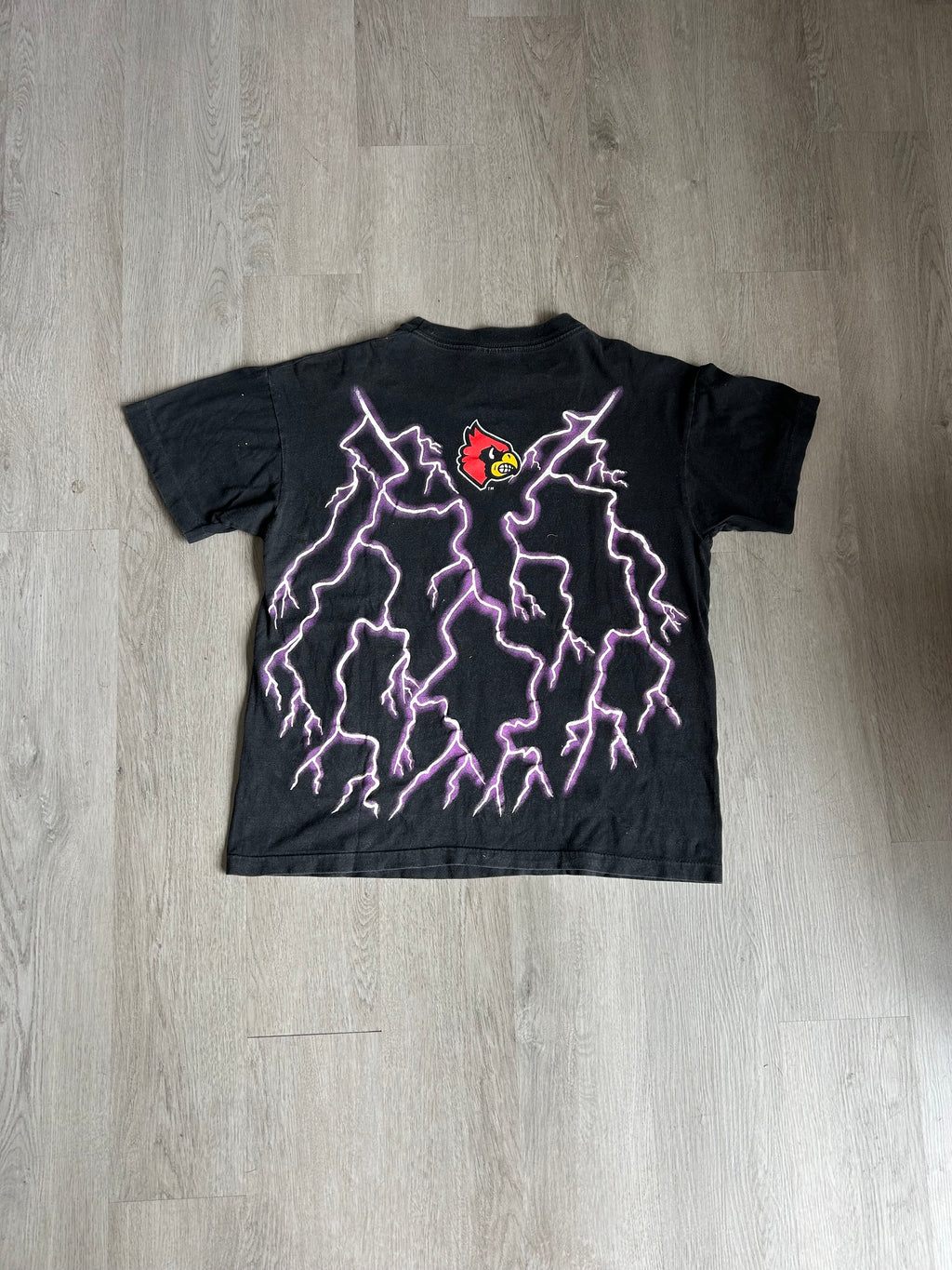 Vintage Louisville Cardinals Lightning Tee
