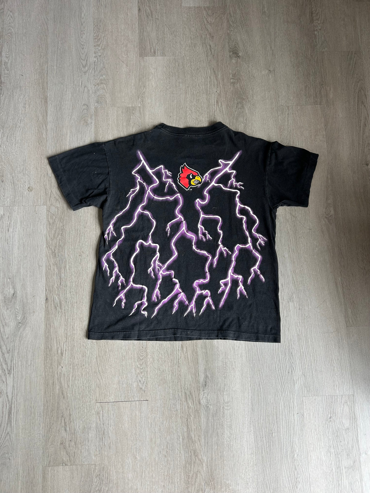 Vintage Louisville Cardinals Lightning Tee