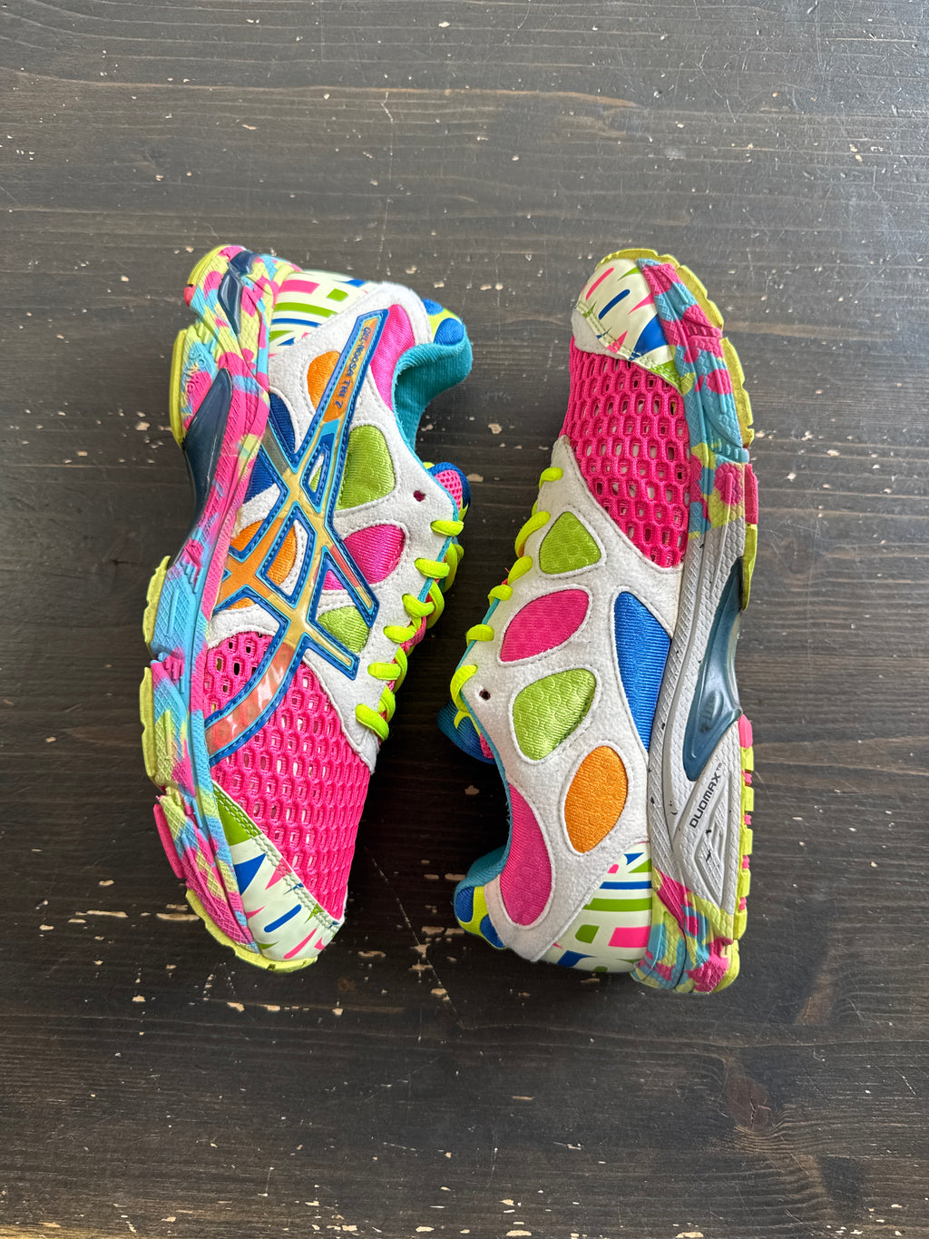 Pre-owned Asics Women’s Gel Noosa Tri 7 Neon Pink