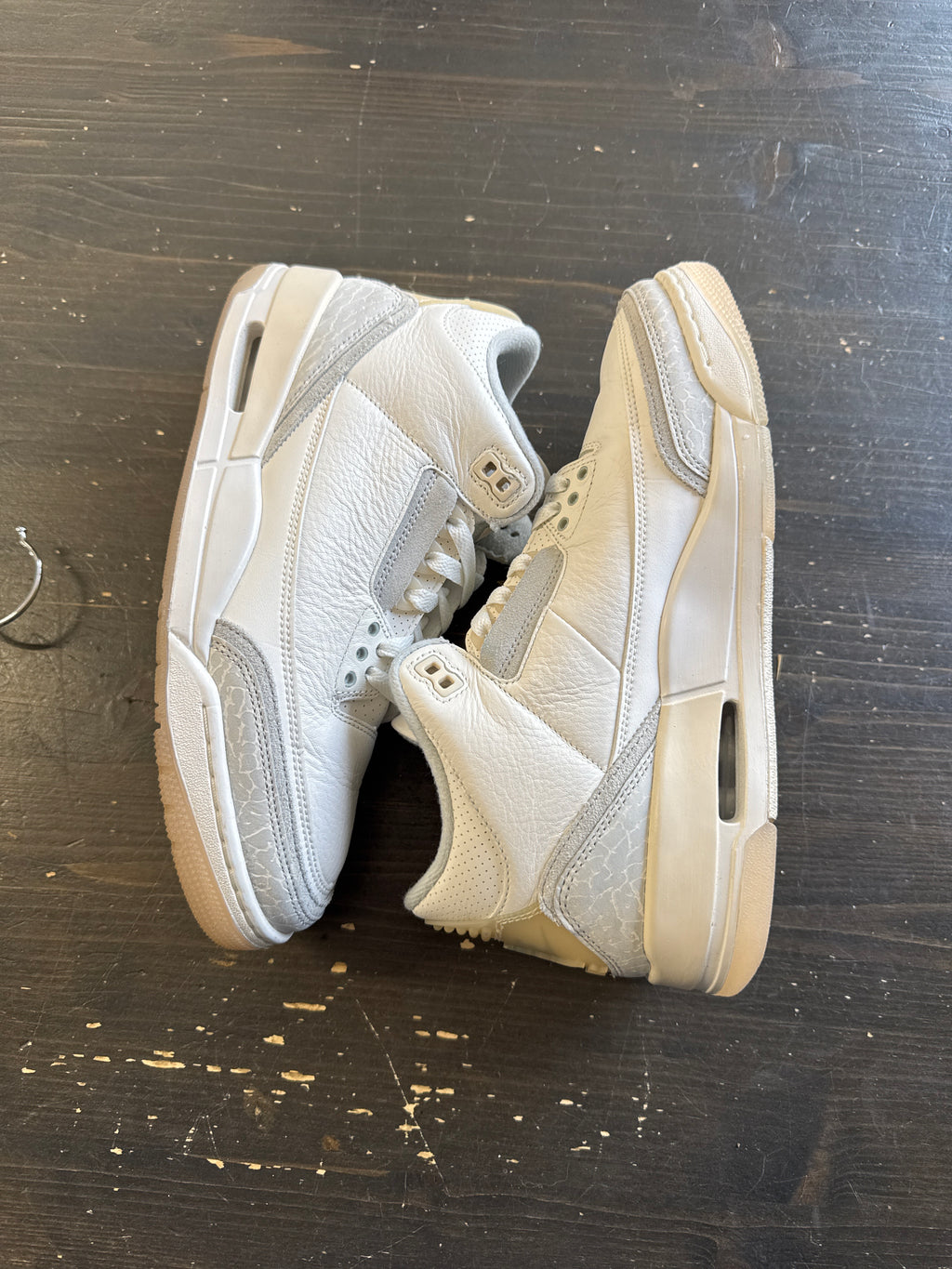 Pre-owned Jordan Retro 3 Craft Ivory