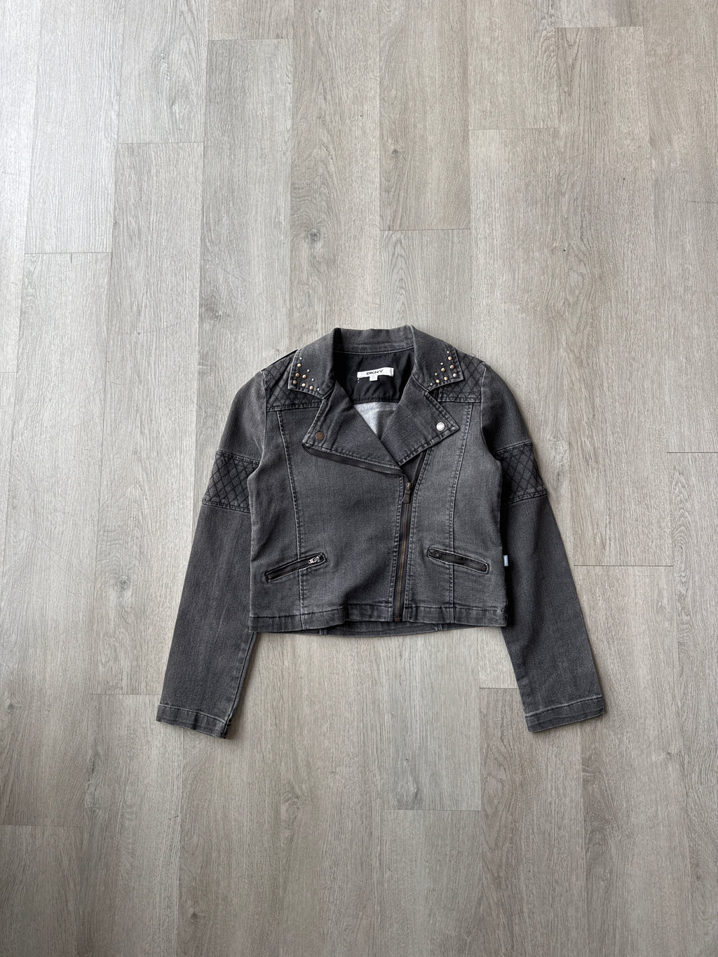 Y2K Women’s DKNY Faded Denim Jacket