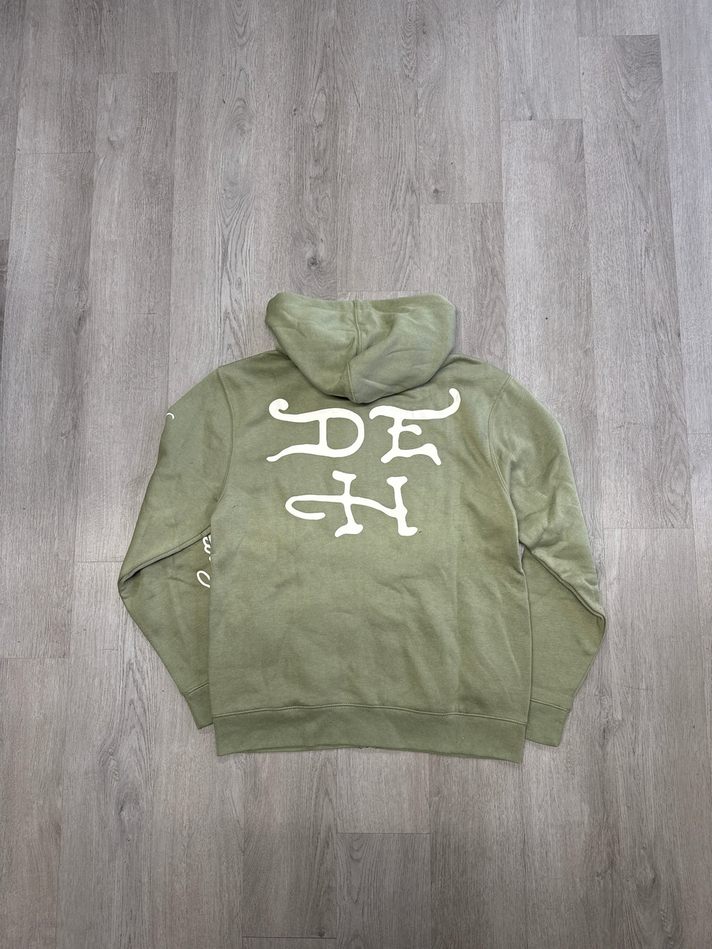 Ed Hardy Crouching Panther Hooded Zip Up