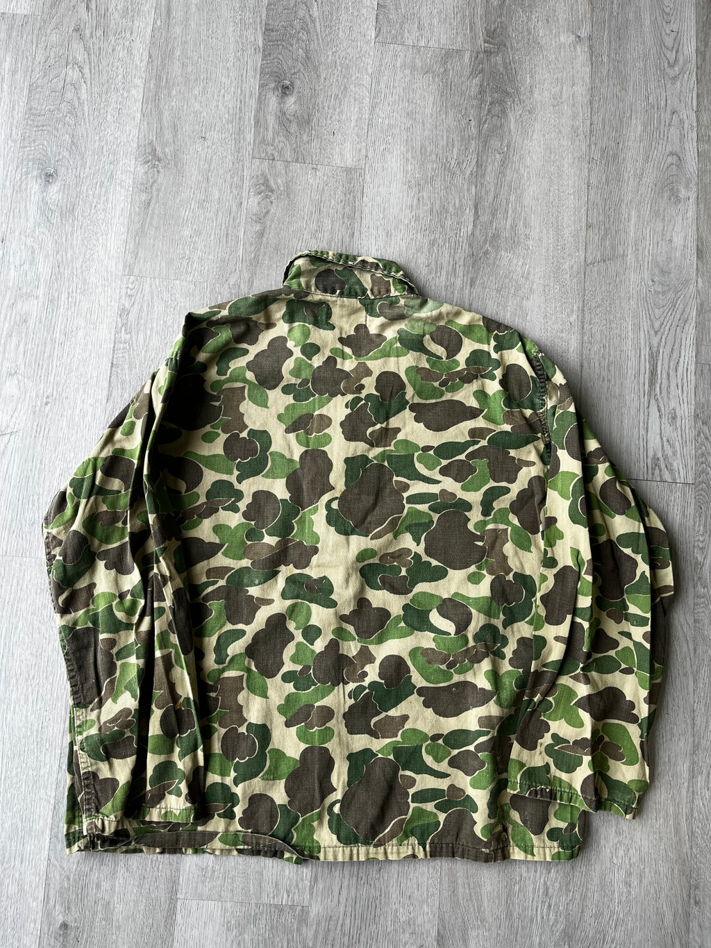 Vintage Camo Button up