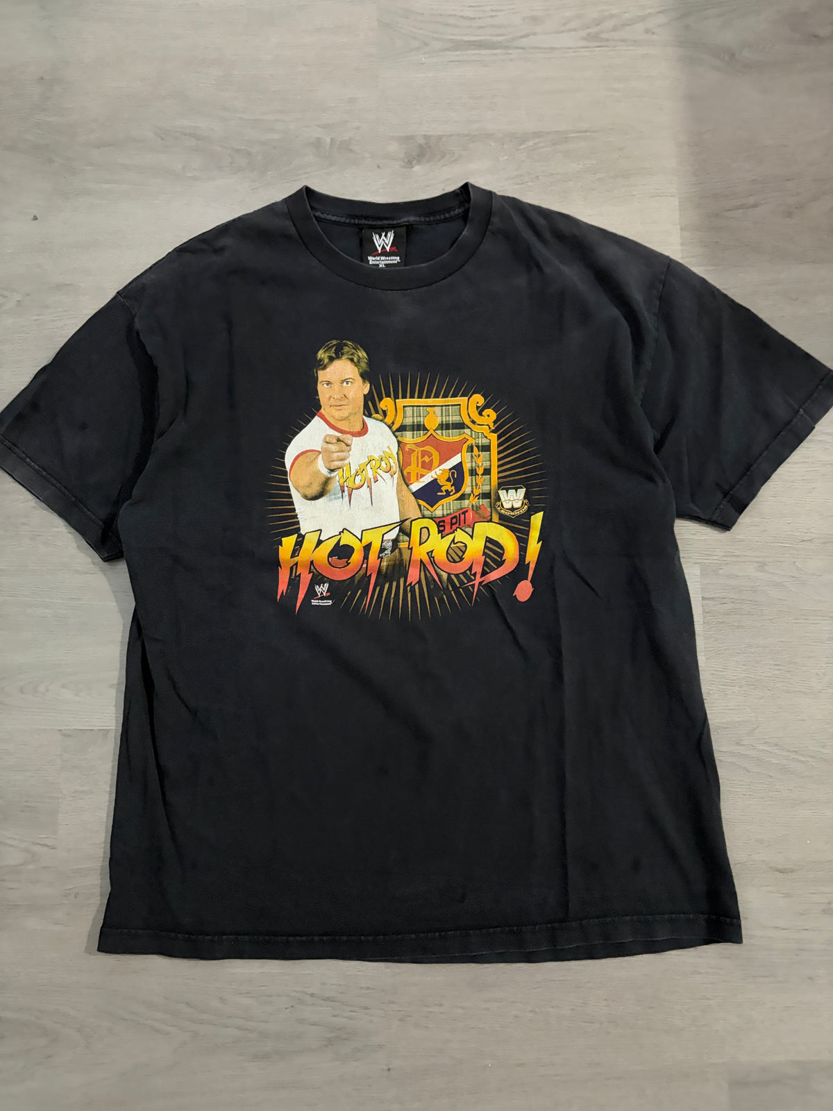 Vintage WWE Rowdy Roddy Piper Hot Rod Piper's Pit Tee