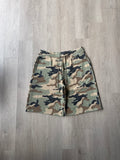 Blank 3/4 Long Camo Sweatshorts