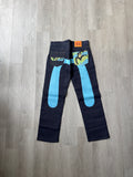 Evisu Japanese Blue Camo Denim Jeans