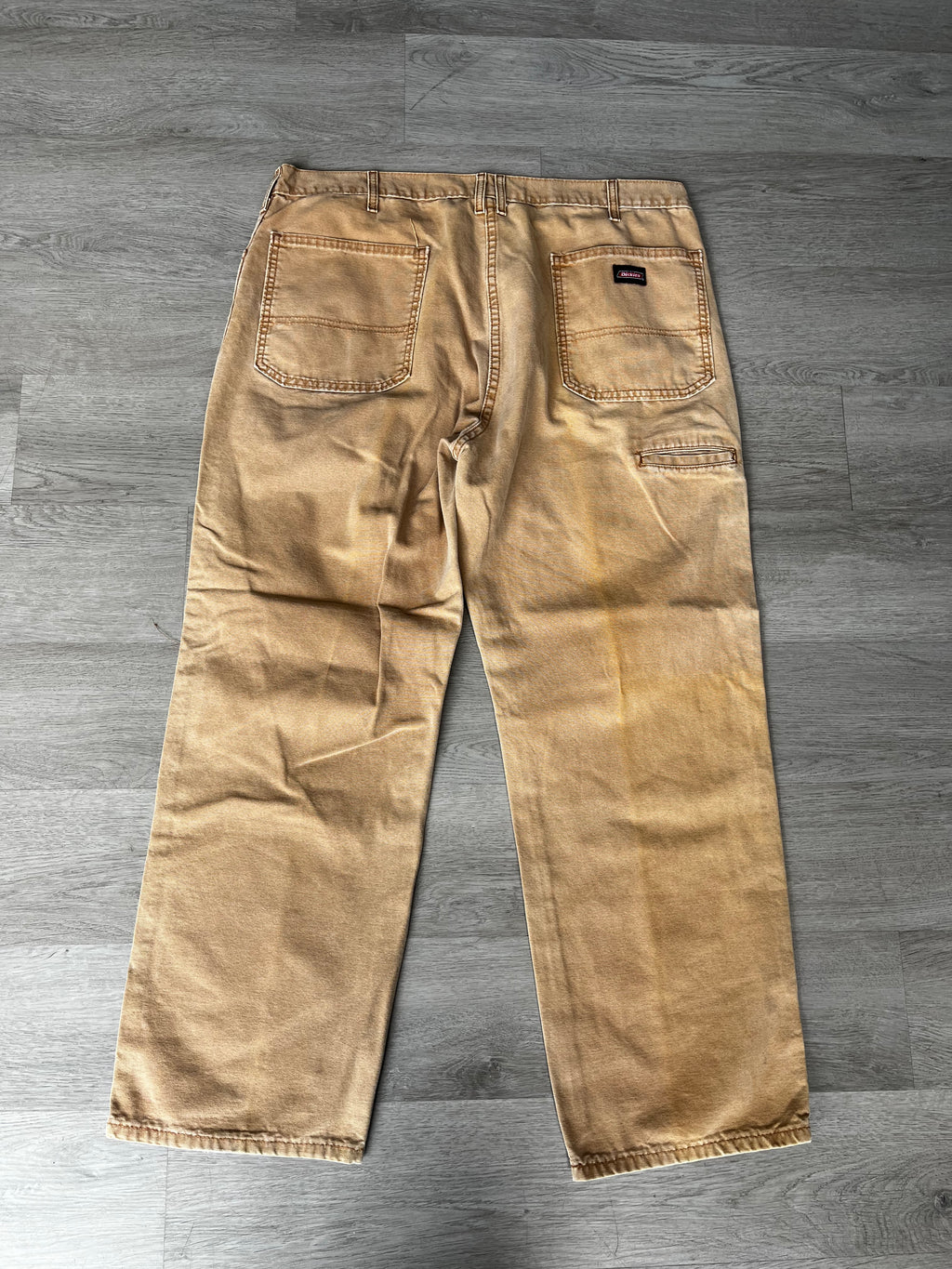 Vintage Brown Rust Wash Dickies Carpenter Pants