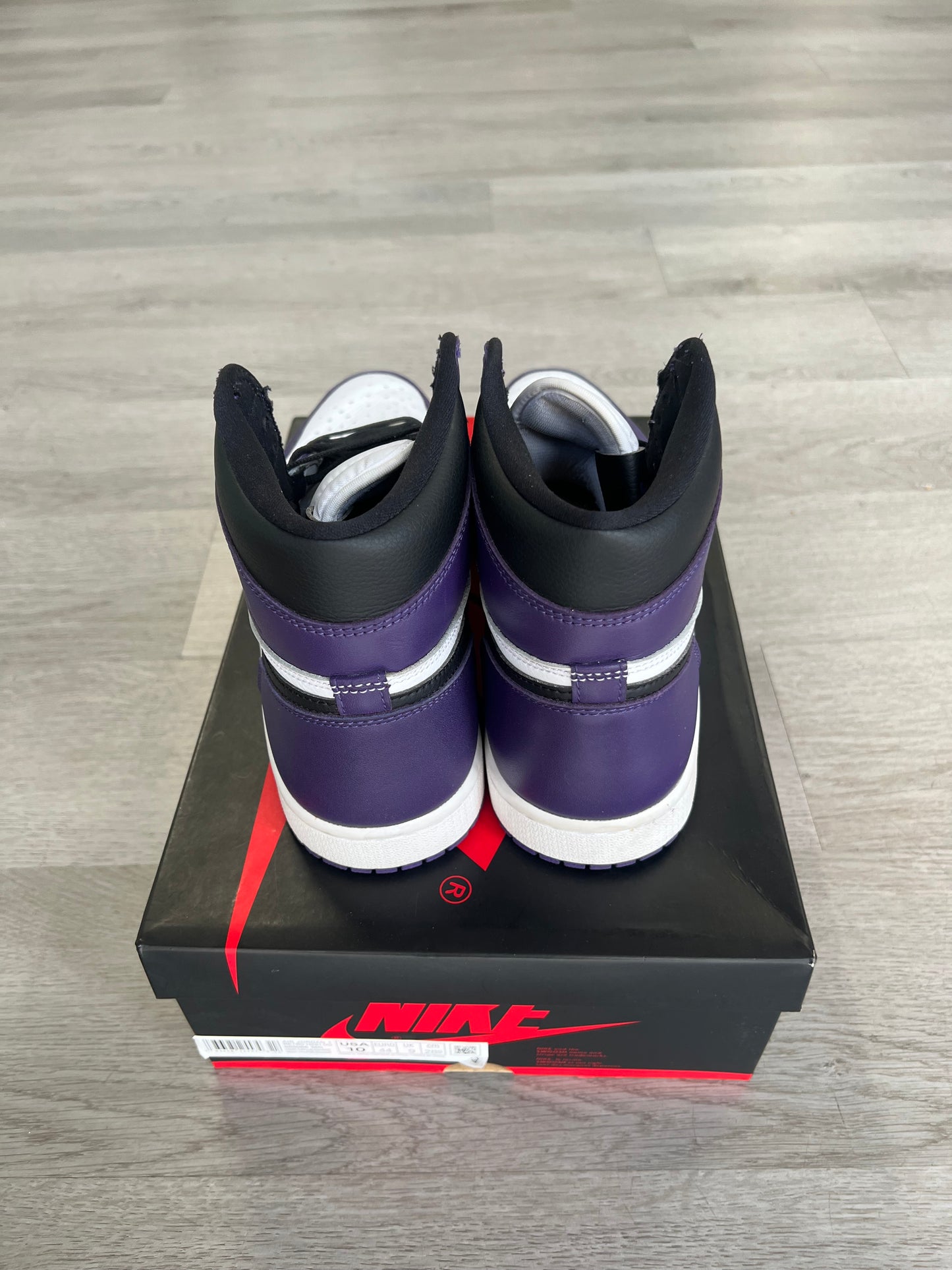 Pre-Owned Jordan 1 Retro High Court Purple White