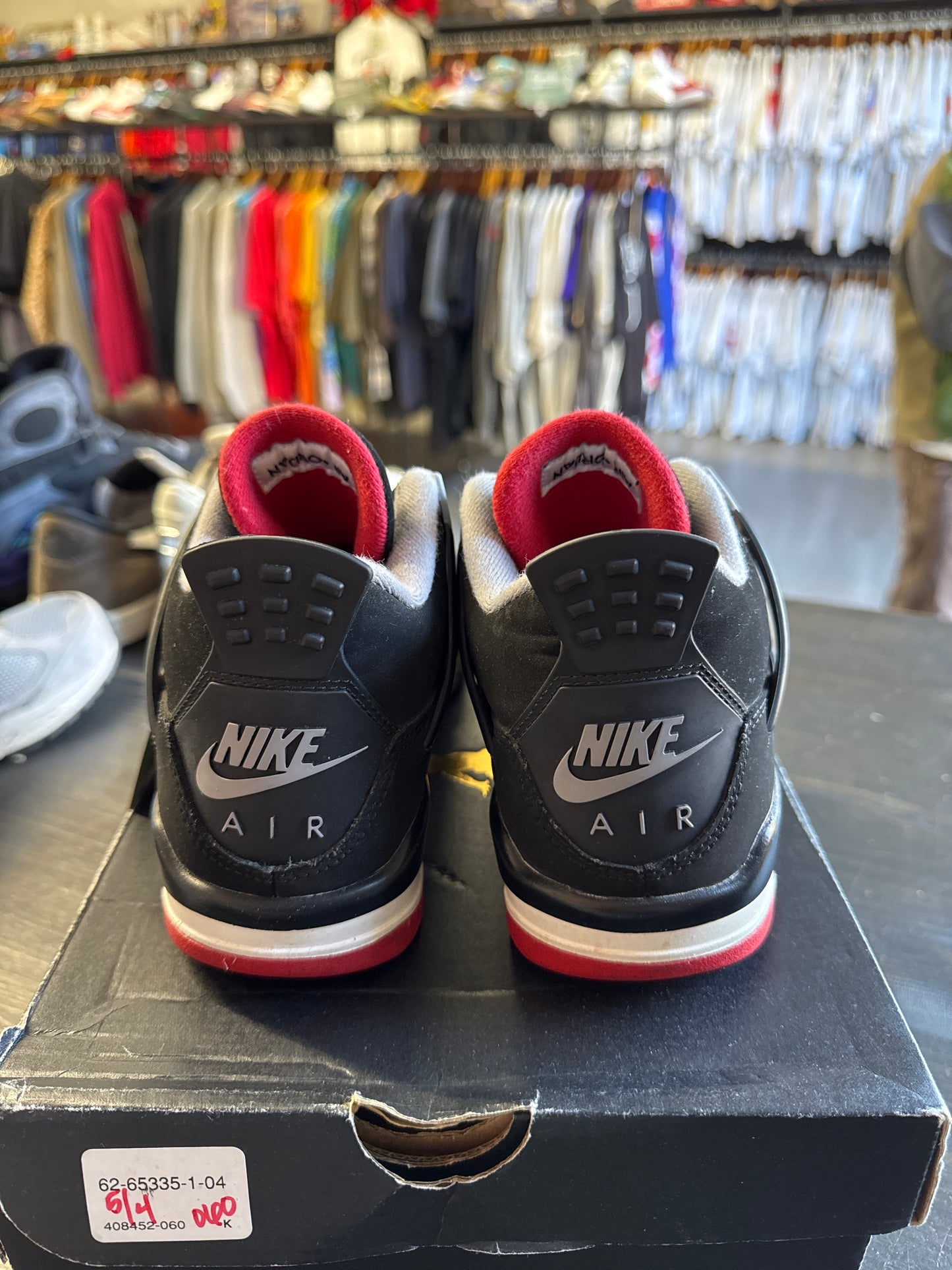 Pre-owned Jordan Retro 4 Bred