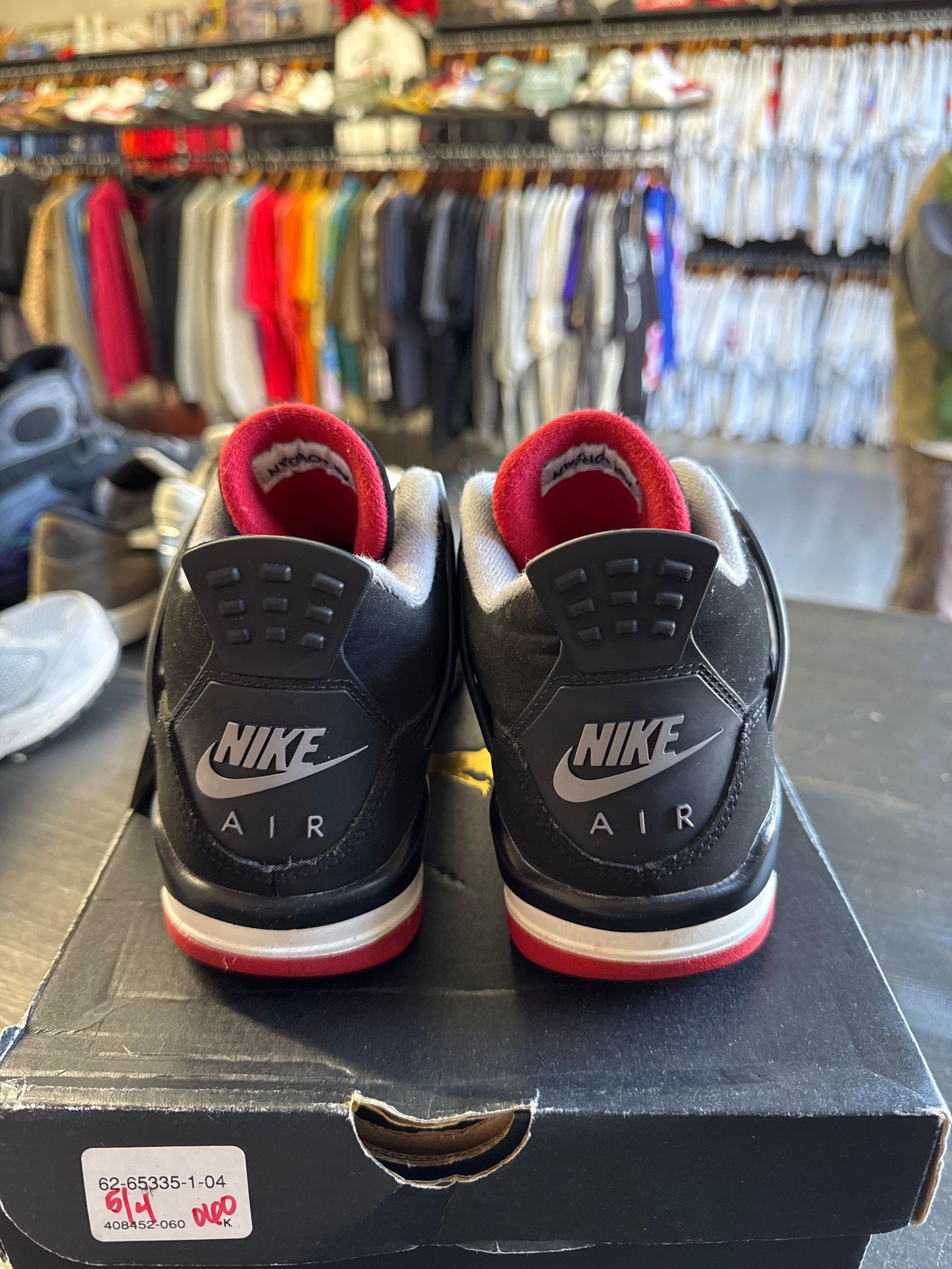 Pre-owned Jordan Retro 4 Bred