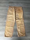 Vintage Brown Rust Wash Dickies Carpenter Pants