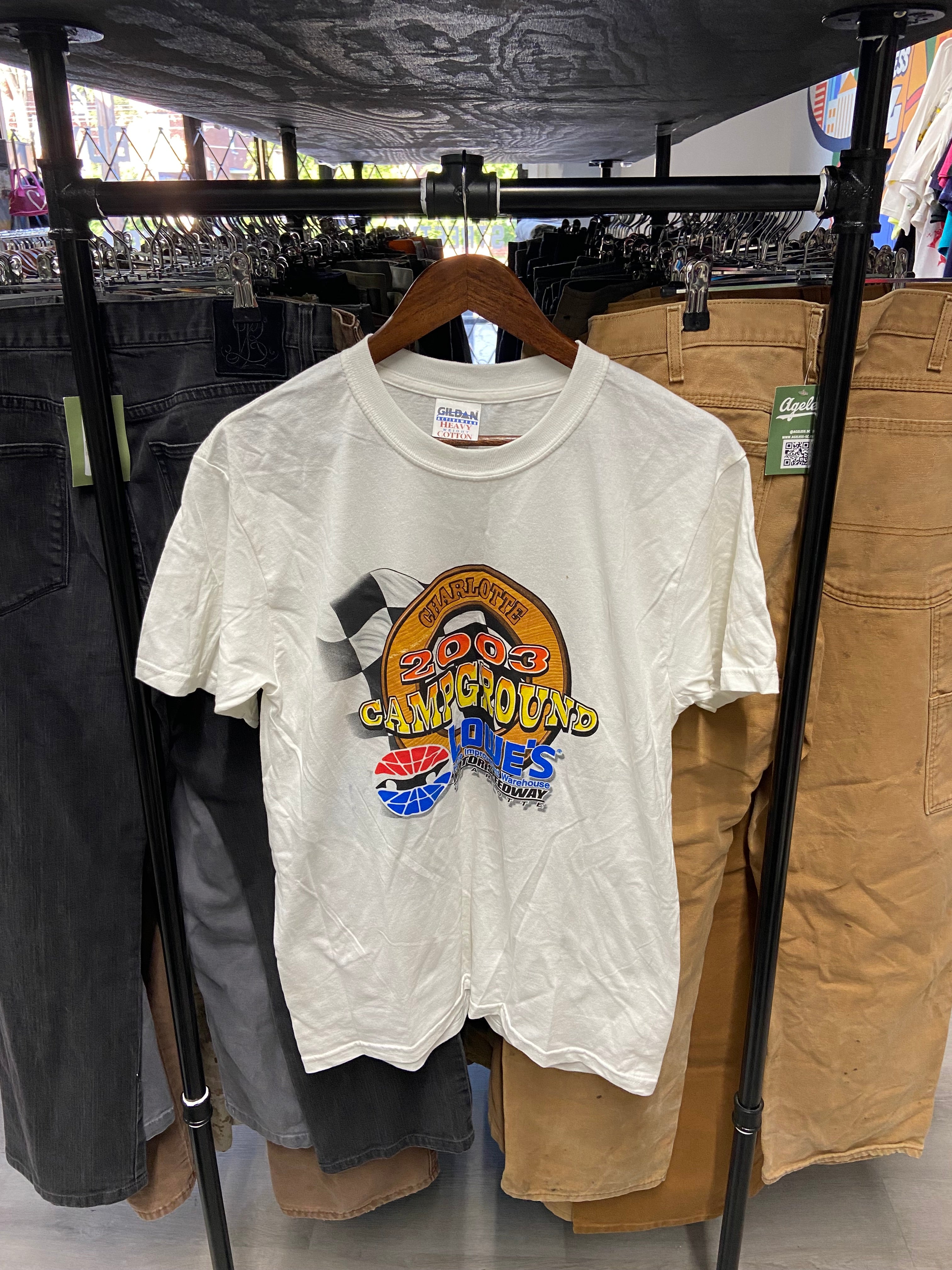 2003 Charlotte Campground 2 Weeke of Rockin’ & Racing NASCAR Tee